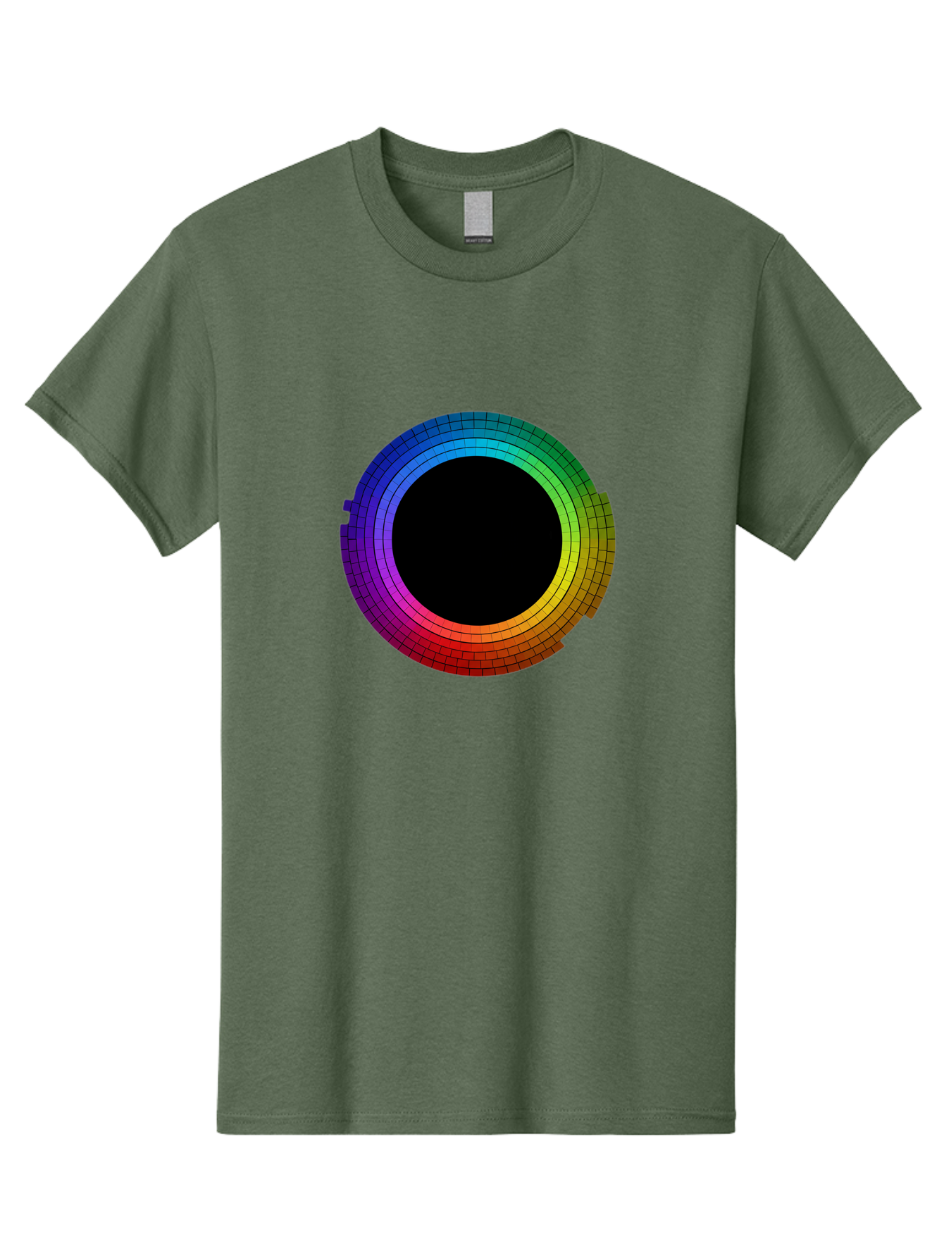 Rainbow-Circle Men'S Graphic Tee, 100% Cotton, Comfortable Casual Summer Wear, Machine Washable, Vintage Camera, Old Camera, Antique Camera, Black Camera, Classic Photography, Photography Equipment, Nostalgic Device, Film Camera, Camera Art Bai291