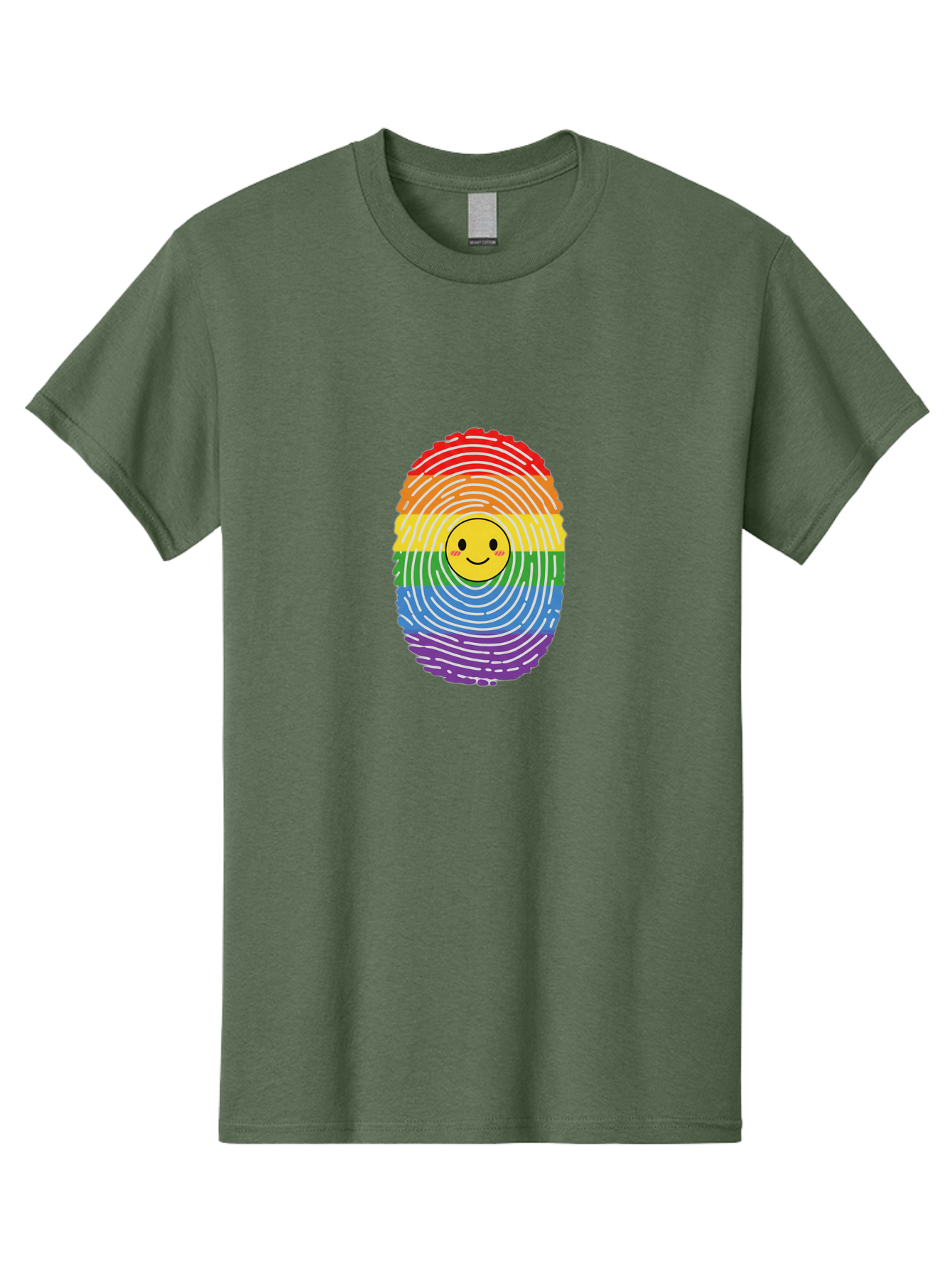 Rainbow-Fingerprint-Smiley Men'S Graphic Tee, 100% Cotton, Comfortable Casual Summer Wear, Machine Washable, Vintage Camera, Old Camera, Antique Camera, Black Camera, Classic Photography, Photography Equipment, Nostalgic Device, Film Camera, Bai293