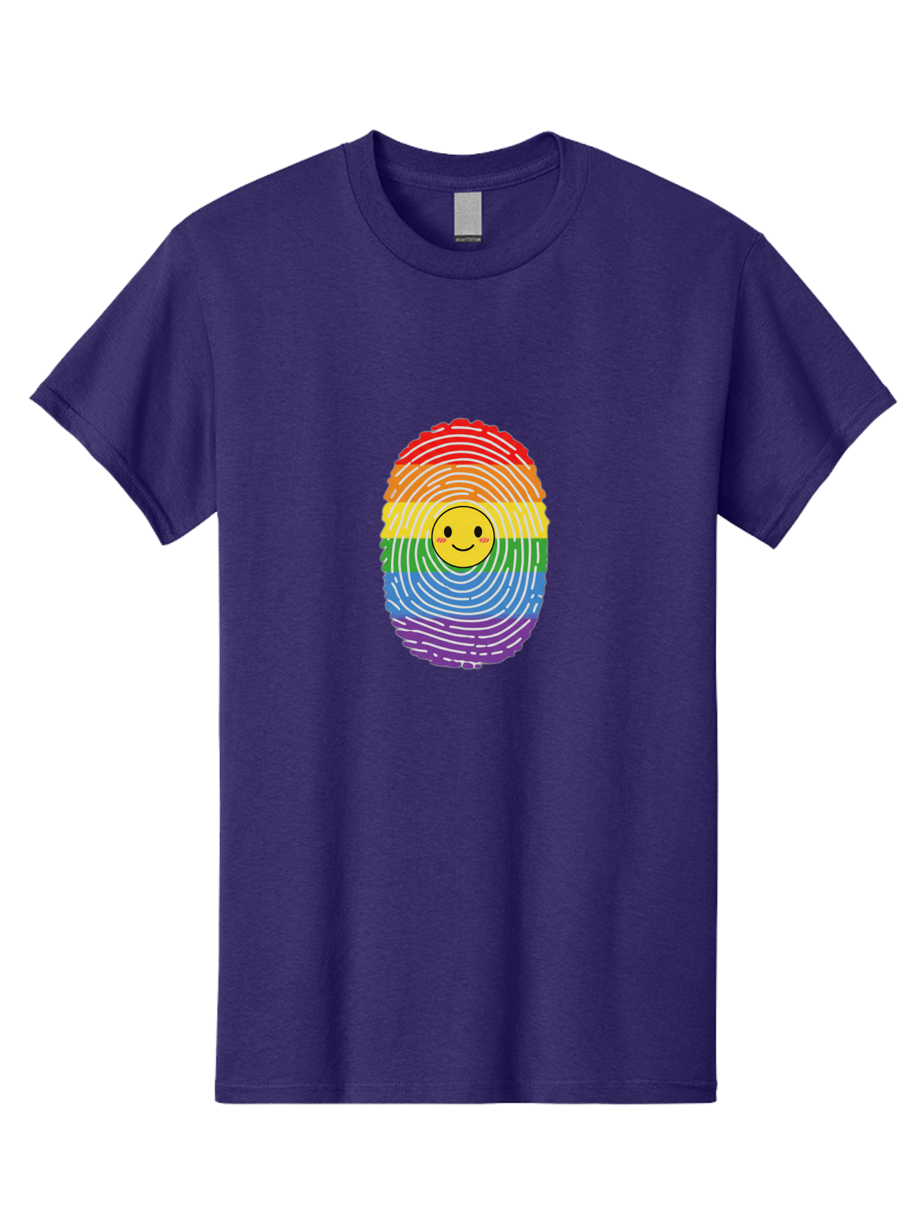 Rainbow-Fingerprint-Smiley Men'S Graphic Tee, 100% Cotton, Comfortable Casual Summer Wear, Machine Washable, Vintage Camera, Old Camera, Antique Camera, Black Camera, Classic Photography, Photography Equipment, Nostalgic Device, Film Camera, Bai293