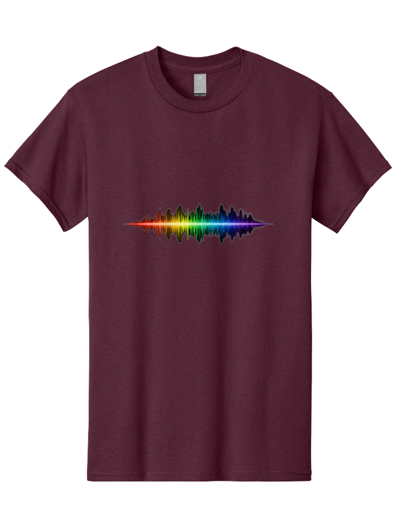 Rainbow-Sound-Wave Men'S Graphic Tee, 100% Cotton, Comfortable Casual Summer Wear, Machine Washable, Vintage Camera, Old Camera, Antique Camera, Black Camera, Classic Photography, Photography Equipment, Nostalgic Device, Film Camera, Bai295