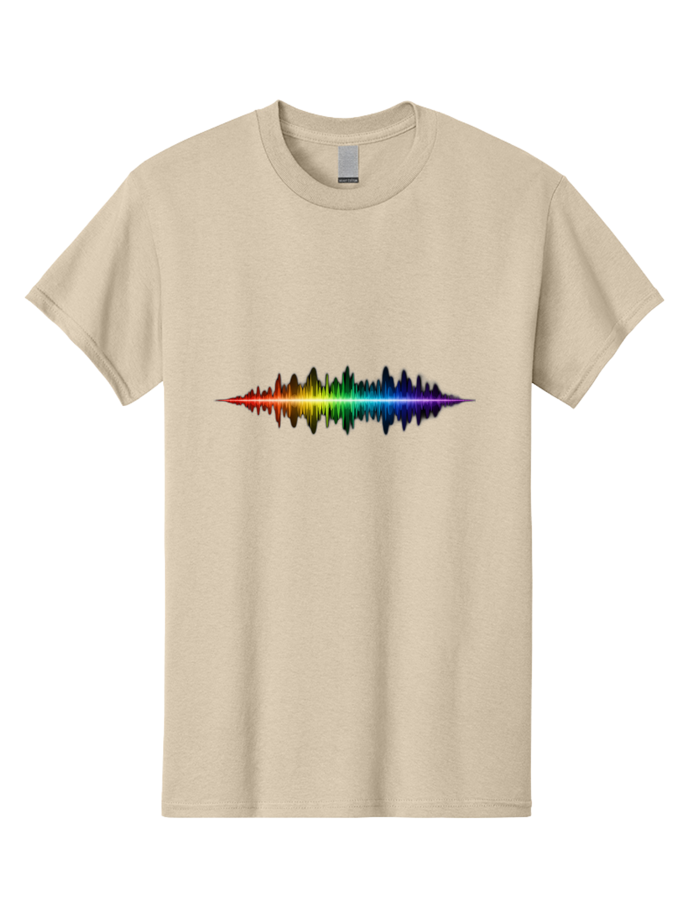 Rainbow-Sound-Wave Men'S Graphic Tee, 100% Cotton, Comfortable Casual Summer Wear, Machine Washable, Vintage Camera, Old Camera, Antique Camera, Black Camera, Classic Photography, Photography Equipment, Nostalgic Device, Film Camera, Bai295