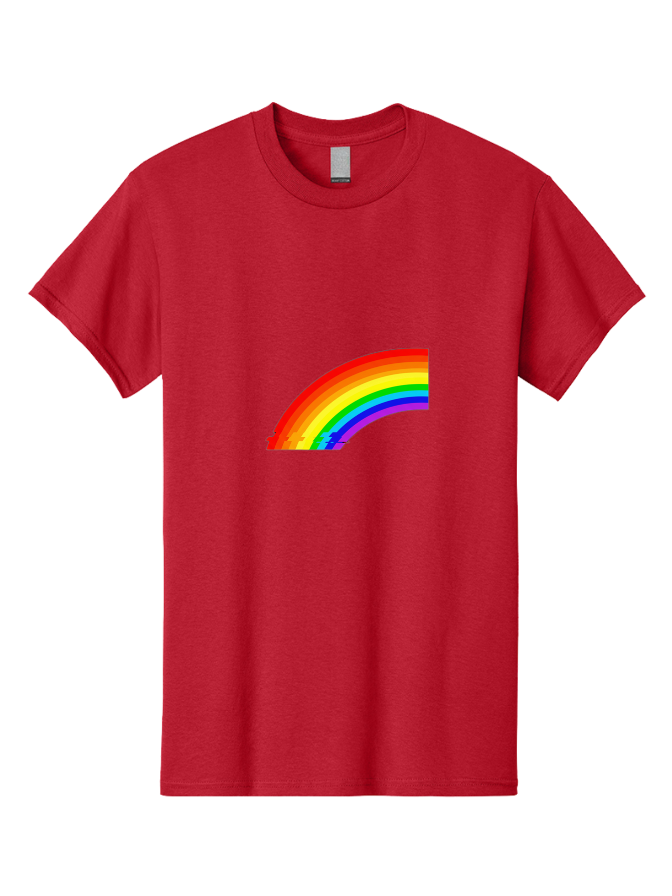 Rainbow Men'S Graphic Tee, 100% Cotton, Comfortable Casual Summer Wear, Machine Washable, Vintage Camera, Old Camera, Antique Camera, Black Camera, Classic Photography, Photography Equipment, Nostalgic Device, Film Camera, Camera Art Bai299