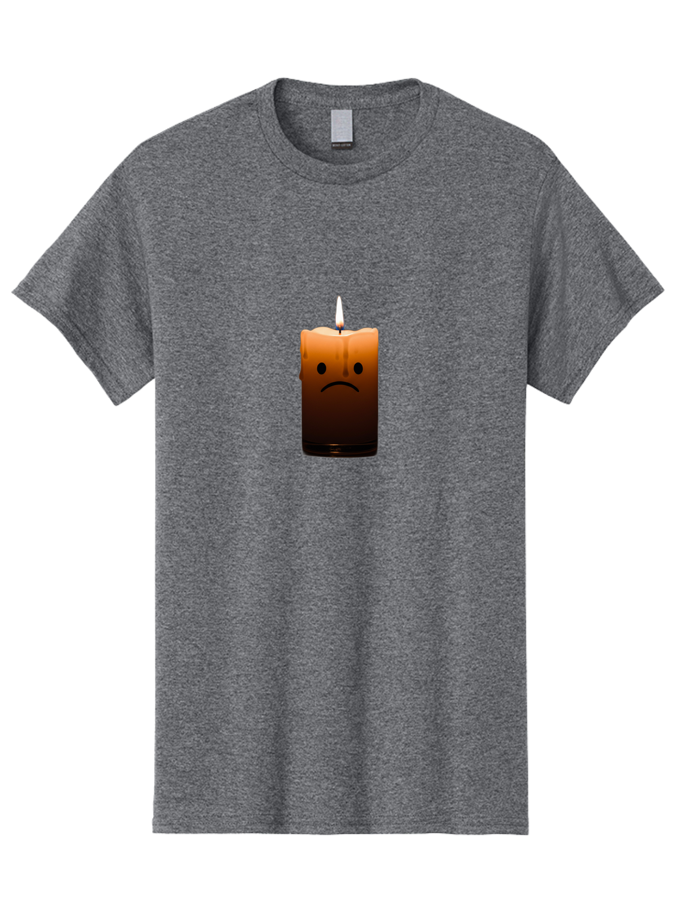 Sad-Candle-1 Men'S Graphic Tee, 100% Cotton, Comfortable Casual Summer Wear, Machine Washable, Vintage Camera, Old Camera, Antique Camera, Black Camera, Classic Photography, Photography Equipment, Nostalgic Device, Film Camera, Camera Art Bai311