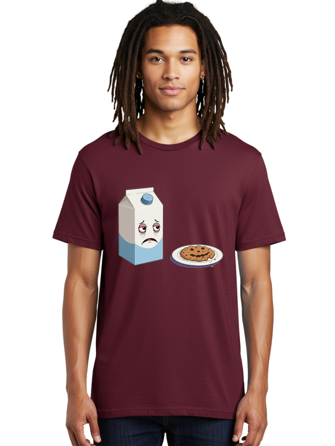 Sad-Milk-5 Men'S Graphic Tee, 100% Cotton, Comfortable Casual Summer Wear, Machine Washable, Vintage Camera, Old Camera, Antique Camera, Black Camera, Classic Photography, Photography Equipment, Nostalgic Device, Film Camera, Camera Art Bai322