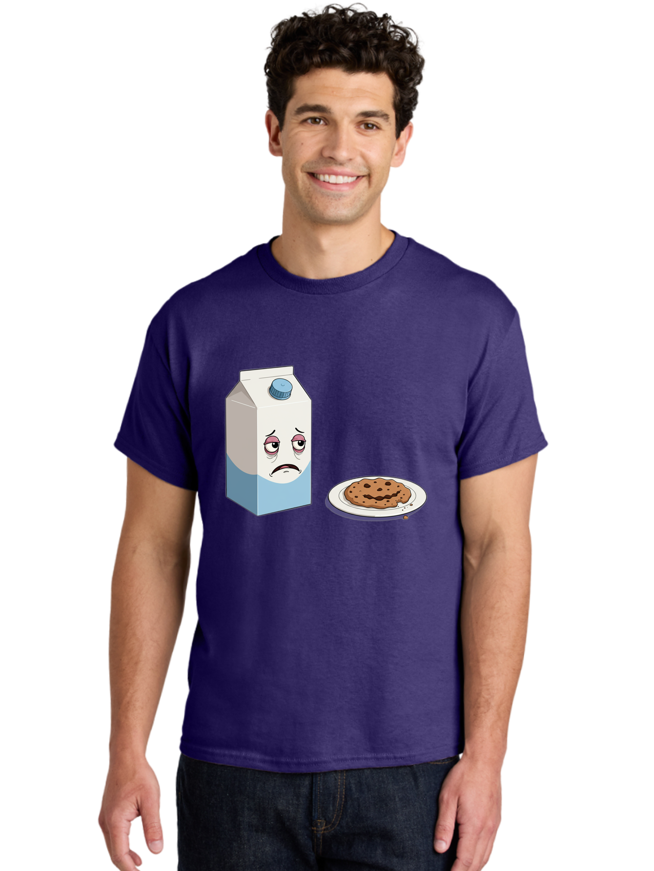 Sad-Milk-5 Men'S Graphic Tee, 100% Cotton, Comfortable Casual Summer Wear, Machine Washable, Vintage Camera, Old Camera, Antique Camera, Black Camera, Classic Photography, Photography Equipment, Nostalgic Device, Film Camera, Camera Art Bai322