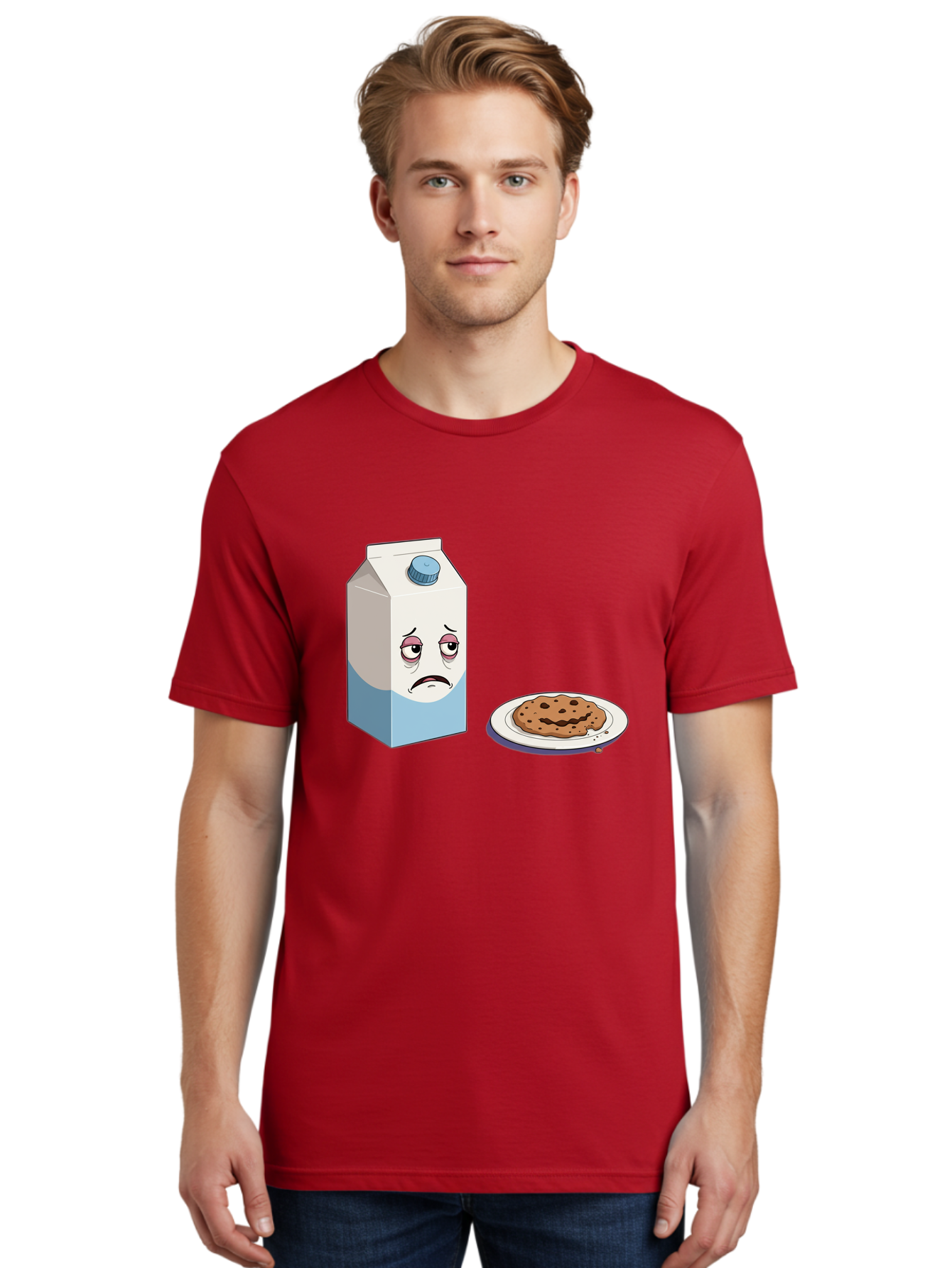 Sad-Milk-5 Men'S Graphic Tee, 100% Cotton, Comfortable Casual Summer Wear, Machine Washable, Vintage Camera, Old Camera, Antique Camera, Black Camera, Classic Photography, Photography Equipment, Nostalgic Device, Film Camera, Camera Art Bai322