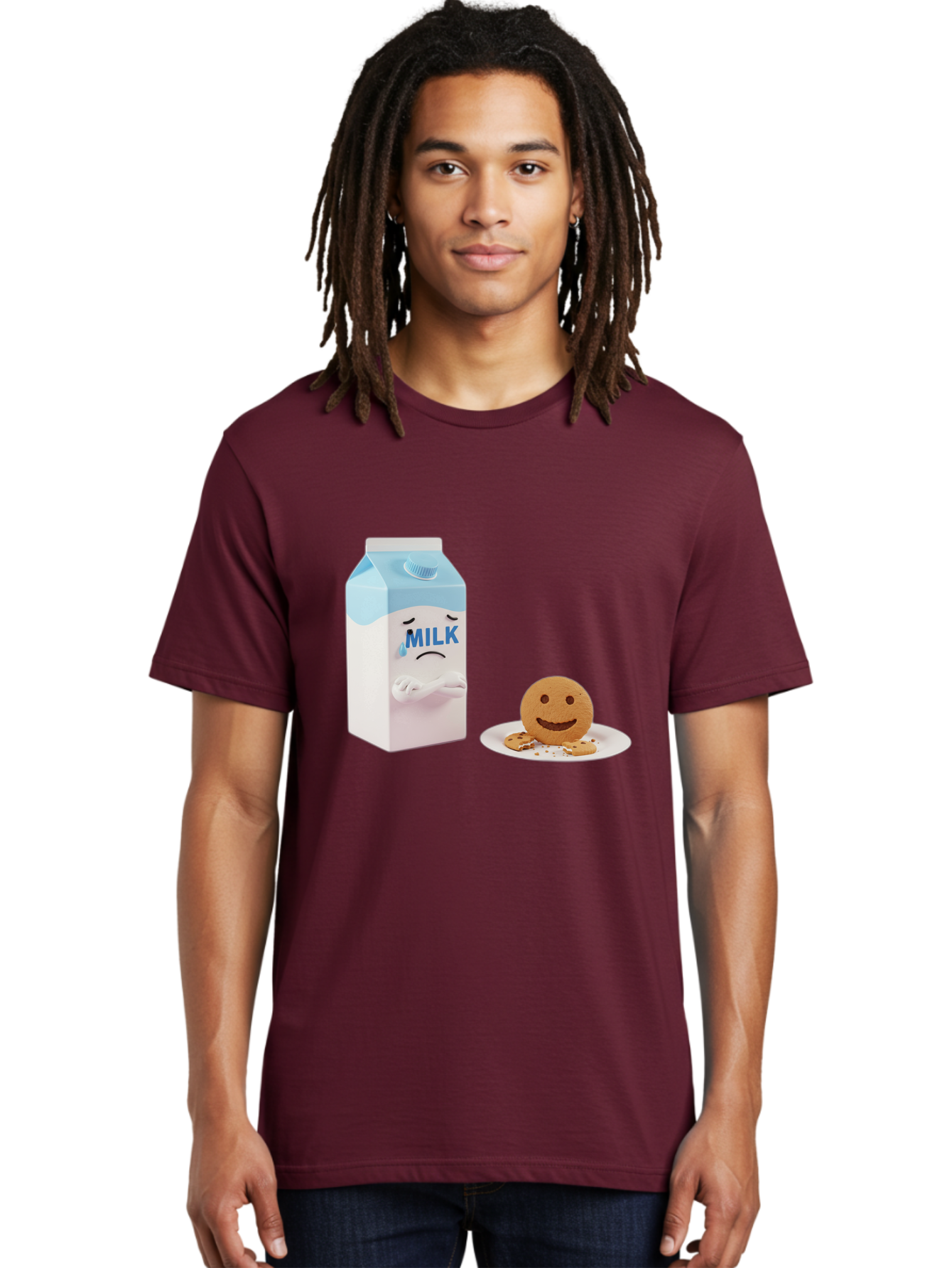 Sad-Milk-6 Men'S Graphic Tee, 100% Cotton, Comfortable Casual Summer Wear, Machine Washable, Vintage Camera, Old Camera, Antique Camera, Black Camera, Classic Photography, Photography Equipment, Nostalgic Device, Film Camera, Camera Art Bai323