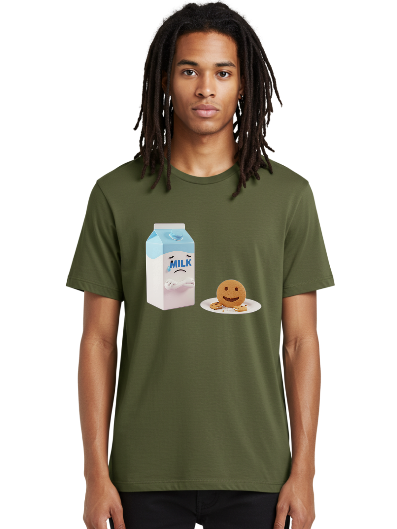 Sad-Milk-6 Men'S Graphic Tee, 100% Cotton, Comfortable Casual Summer Wear, Machine Washable, Vintage Camera, Old Camera, Antique Camera, Black Camera, Classic Photography, Photography Equipment, Nostalgic Device, Film Camera, Camera Art Bai323