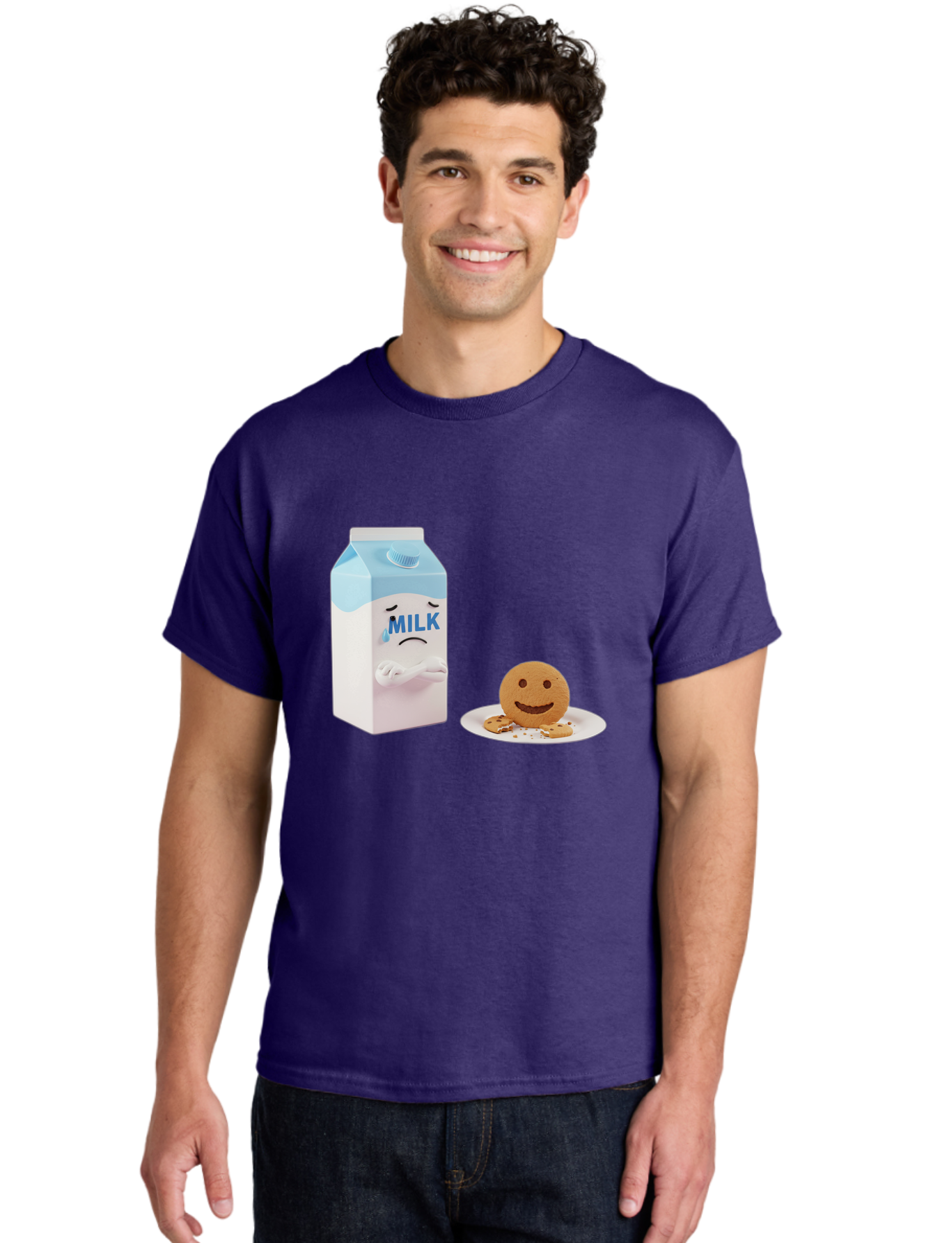 Sad-Milk-6 Men'S Graphic Tee, 100% Cotton, Comfortable Casual Summer Wear, Machine Washable, Vintage Camera, Old Camera, Antique Camera, Black Camera, Classic Photography, Photography Equipment, Nostalgic Device, Film Camera, Camera Art Bai323