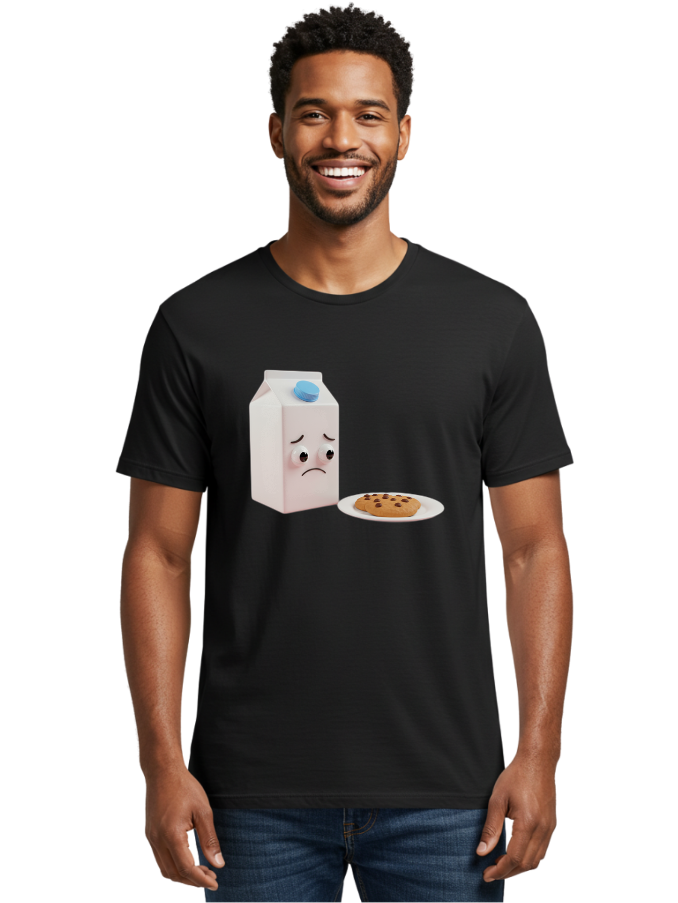 Sad-Milk-Carton-1 Men'S Graphic Tee, 100% Cotton, Comfortable Casual Summer Wear, Machine Washable, Vintage Camera, Old Camera, Antique Camera, Black Camera, Classic Photography, Photography Equipment, Nostalgic Device, Film Camera, Camera Art Bai329