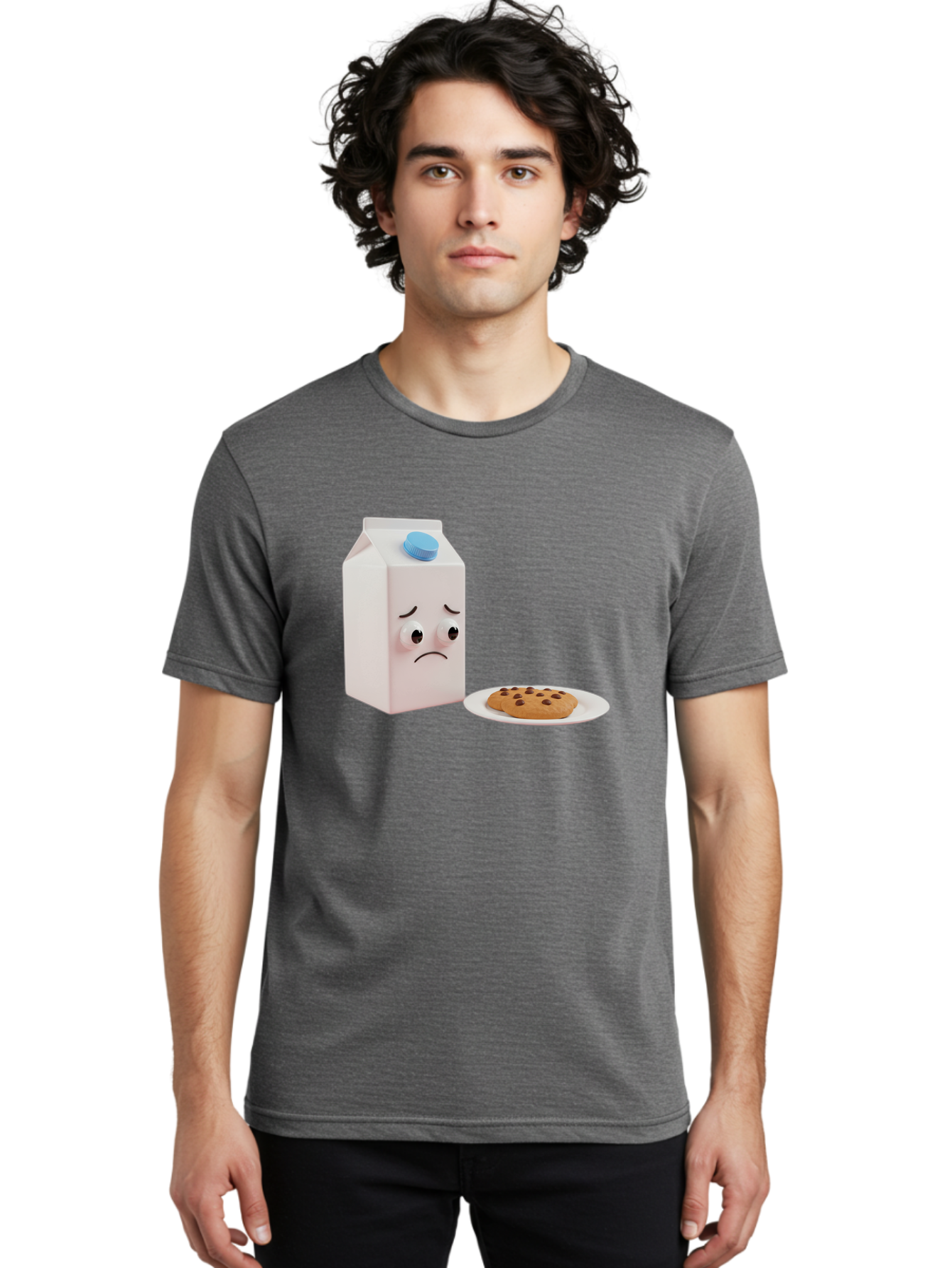 Sad-Milk-Carton-1 Men'S Graphic Tee, 100% Cotton, Comfortable Casual Summer Wear, Machine Washable, Vintage Camera, Old Camera, Antique Camera, Black Camera, Classic Photography, Photography Equipment, Nostalgic Device, Film Camera, Camera Art Bai329