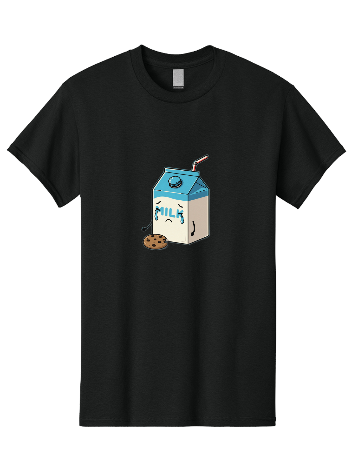 Sad-Milk-Carton-2 Men'S Graphic Tee, 100% Cotton, Comfortable Casual Summer Wear, Machine Washable, Vintage Camera, Old Camera, Antique Camera, Black Camera, Classic Photography, Photography Equipment, Nostalgic Device, Film Camera, Camera Art Bai330