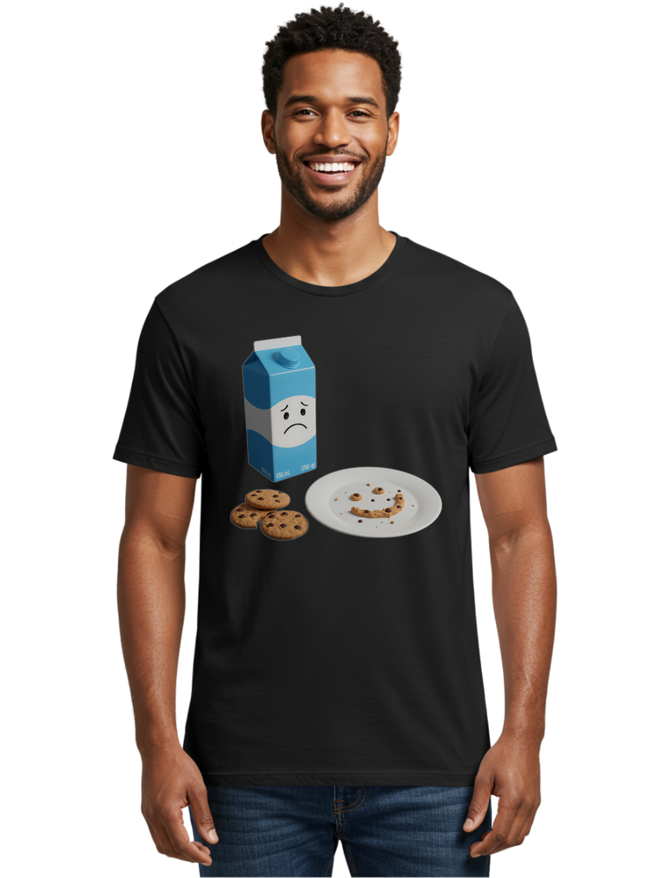 Sad-Milk-Carton-4 Men'S Graphic Tee, 100% Cotton, Comfortable Casual Summer Wear, Machine Washable, Vintage Camera, Old Camera, Antique Camera, Black Camera, Classic Photography, Photography Equipment, Nostalgic Device, Film Camera, Camera Art Bai332