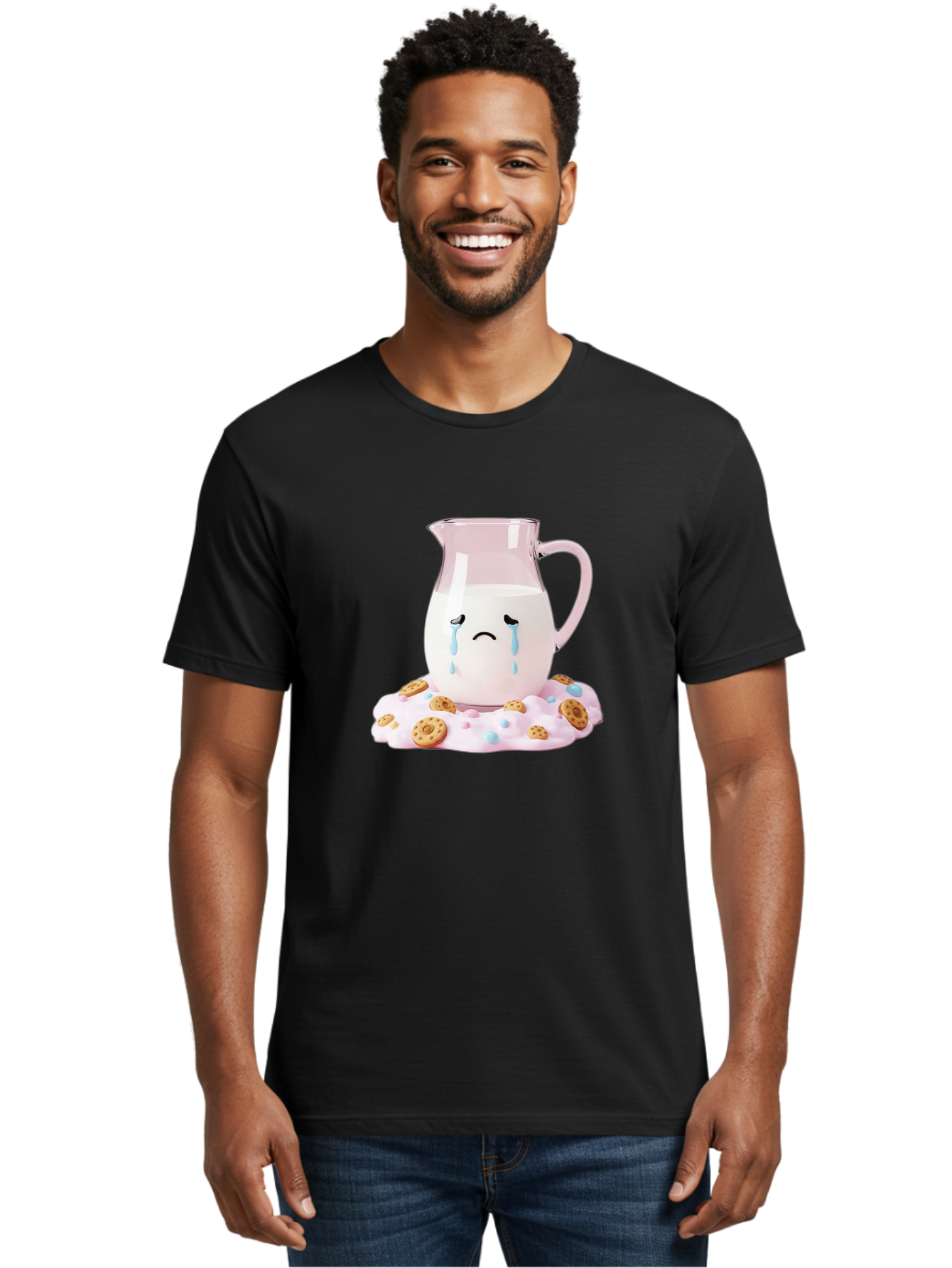 Sad-Milk-Jug Men'S Graphic Tee, 100% Cotton, Comfortable Casual Summer Wear, Machine Washable, Vintage Camera, Old Camera, Antique Camera, Black Camera, Classic Photography, Photography Equipment, Nostalgic Device, Film Camera, Camera Art Bai335