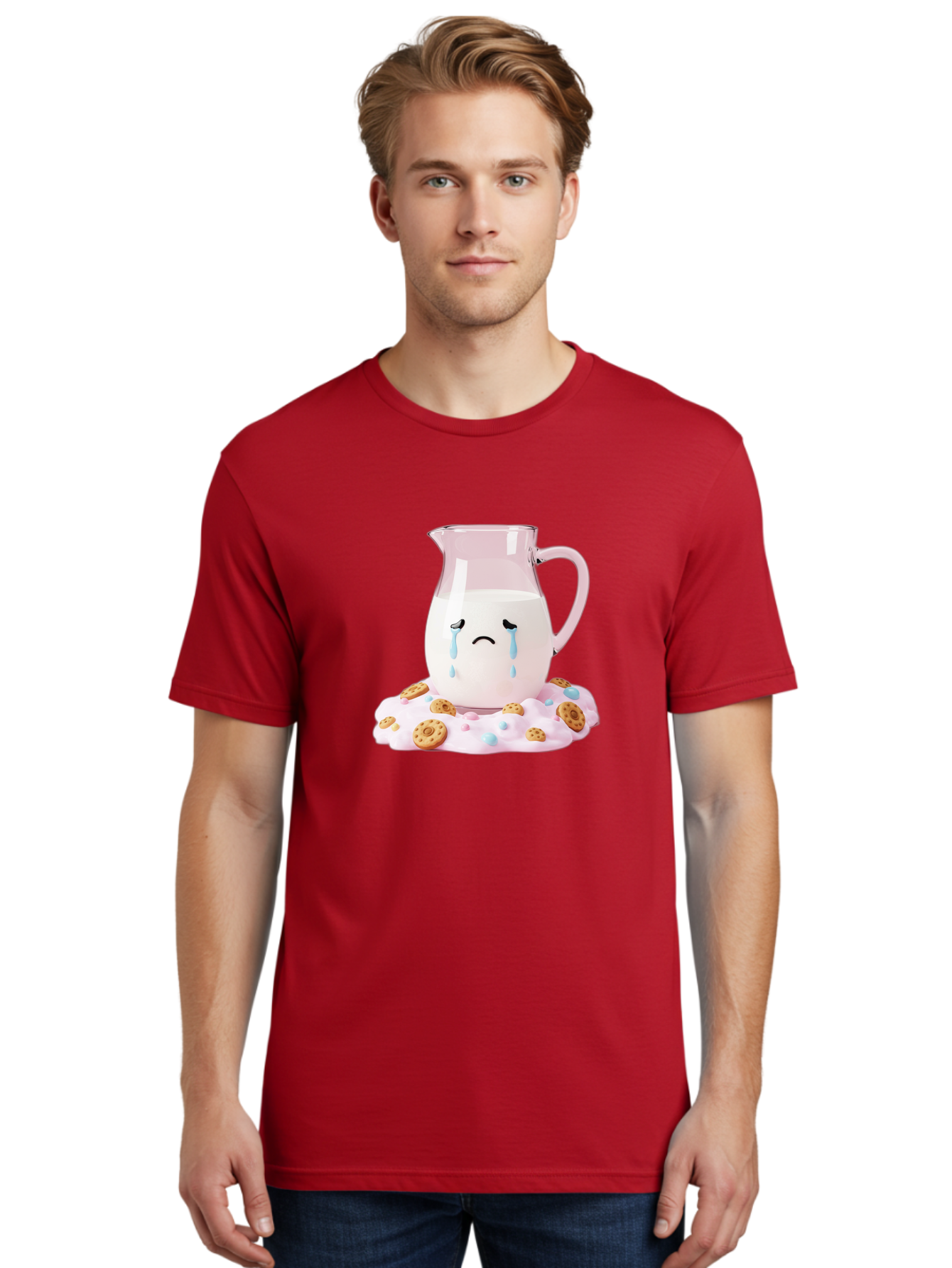 Sad-Milk-Jug Men'S Graphic Tee, 100% Cotton, Comfortable Casual Summer Wear, Machine Washable, Vintage Camera, Old Camera, Antique Camera, Black Camera, Classic Photography, Photography Equipment, Nostalgic Device, Film Camera, Camera Art Bai335