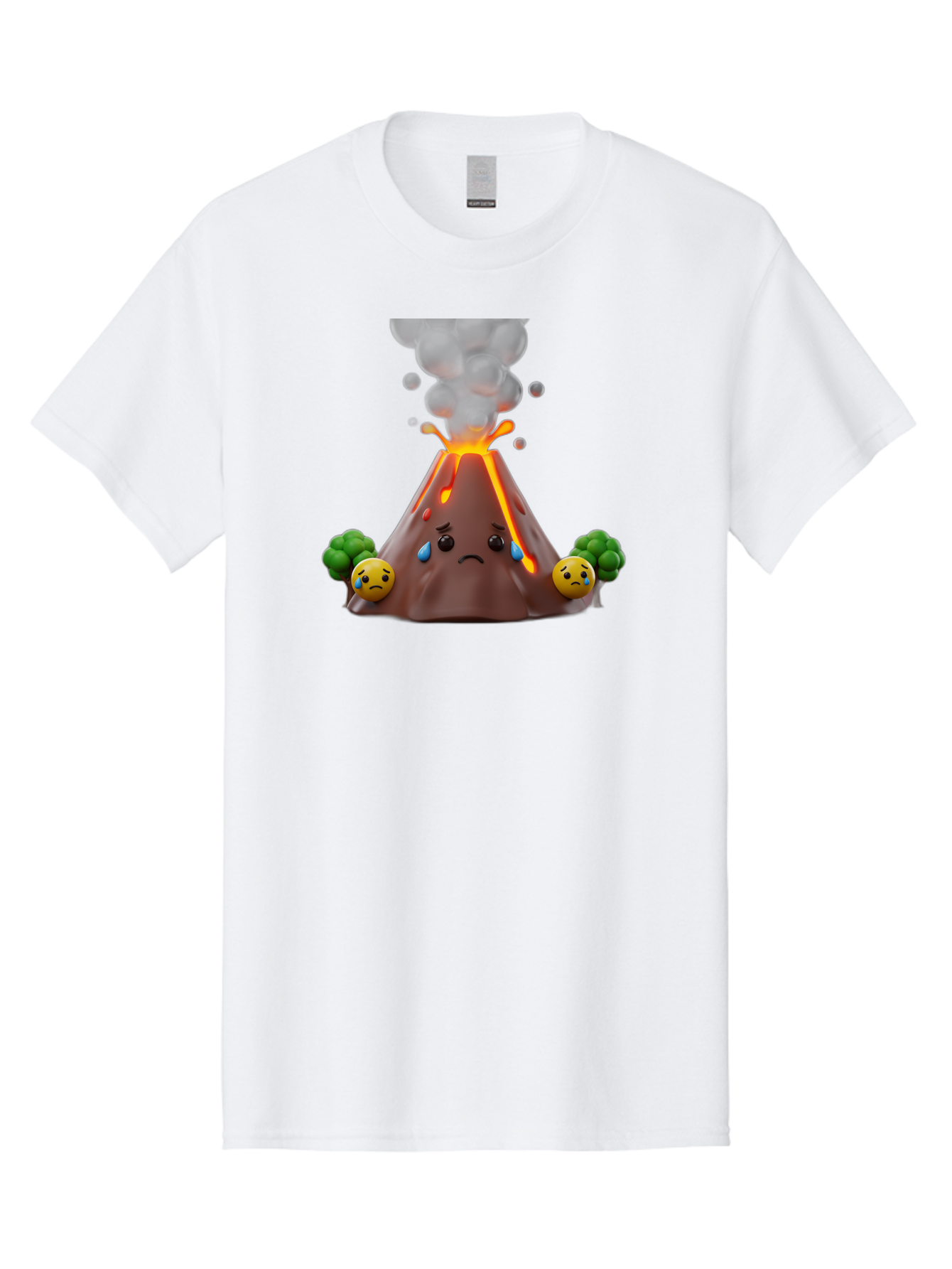 Sad-Volcano-1 Men'S Graphic Tee, 100% Cotton, Comfortable Casual Summer Wear, Machine Washable, Vintage Camera, Old Camera, Antique Camera, Black Camera, Classic Photography, Photography Equipment, Nostalgic Device, Film Camera, Camera Art Bai342