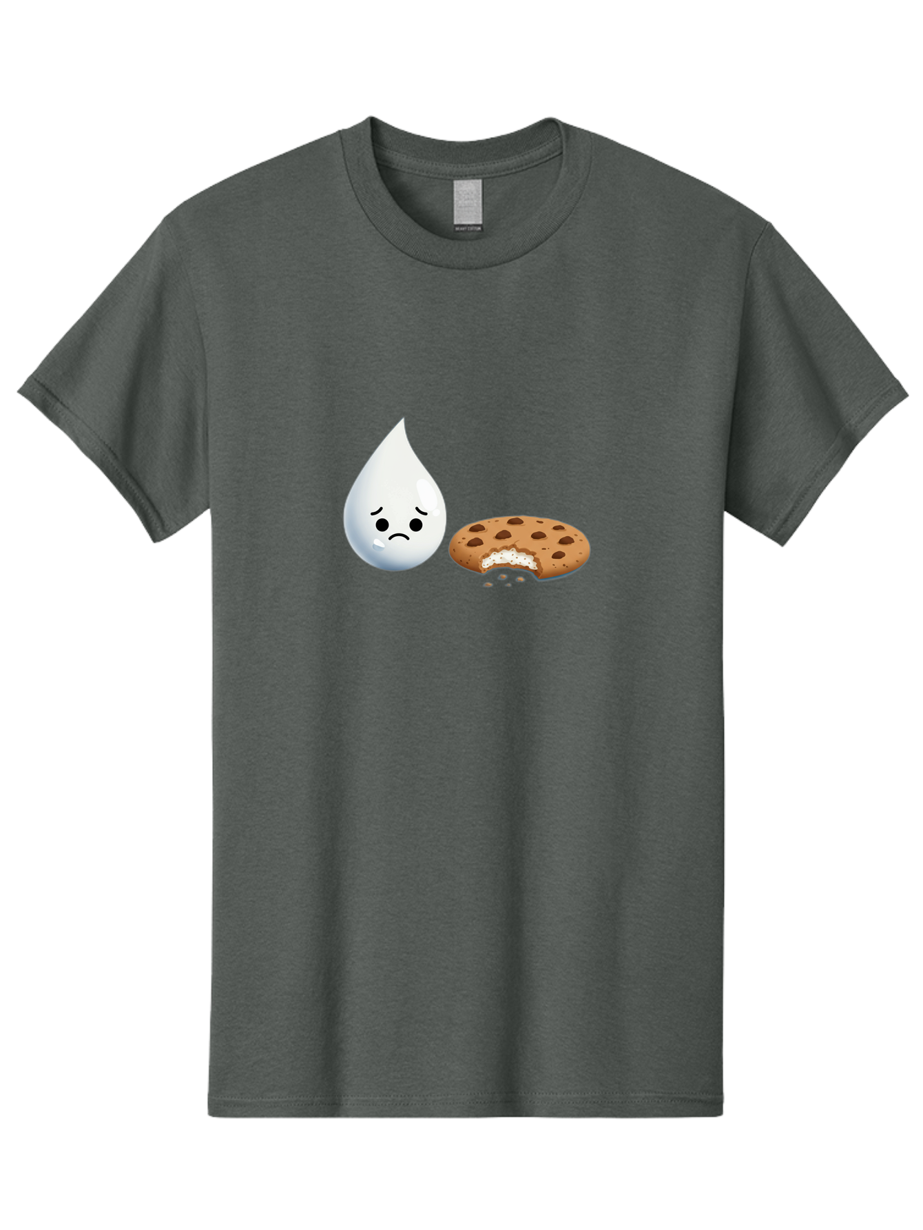 Sad-Water-Droplet-And-Cookie Men'S Graphic Tee, 100% Cotton, Comfortable Casual Summer Wear, Machine Washable, Vintage Camera, Old Camera, Antique Camera, Black Camera, Classic Photography, Photography Equipment, Nostalgic Device, Film Camera, Bai344