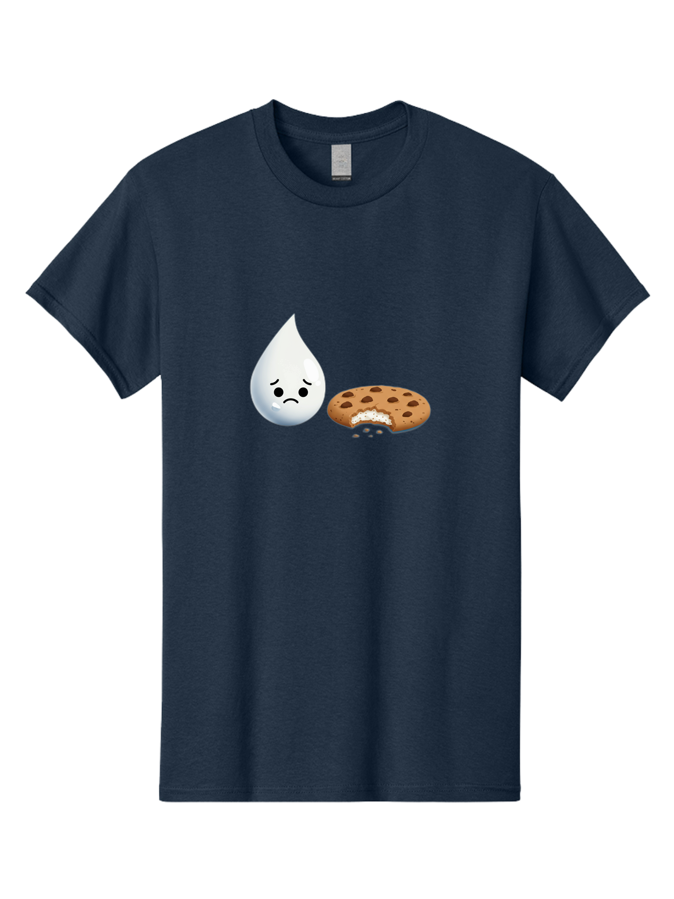 Sad-Water-Droplet-And-Cookie Men'S Graphic Tee, 100% Cotton, Comfortable Casual Summer Wear, Machine Washable, Vintage Camera, Old Camera, Antique Camera, Black Camera, Classic Photography, Photography Equipment, Nostalgic Device, Film Camera, Bai344