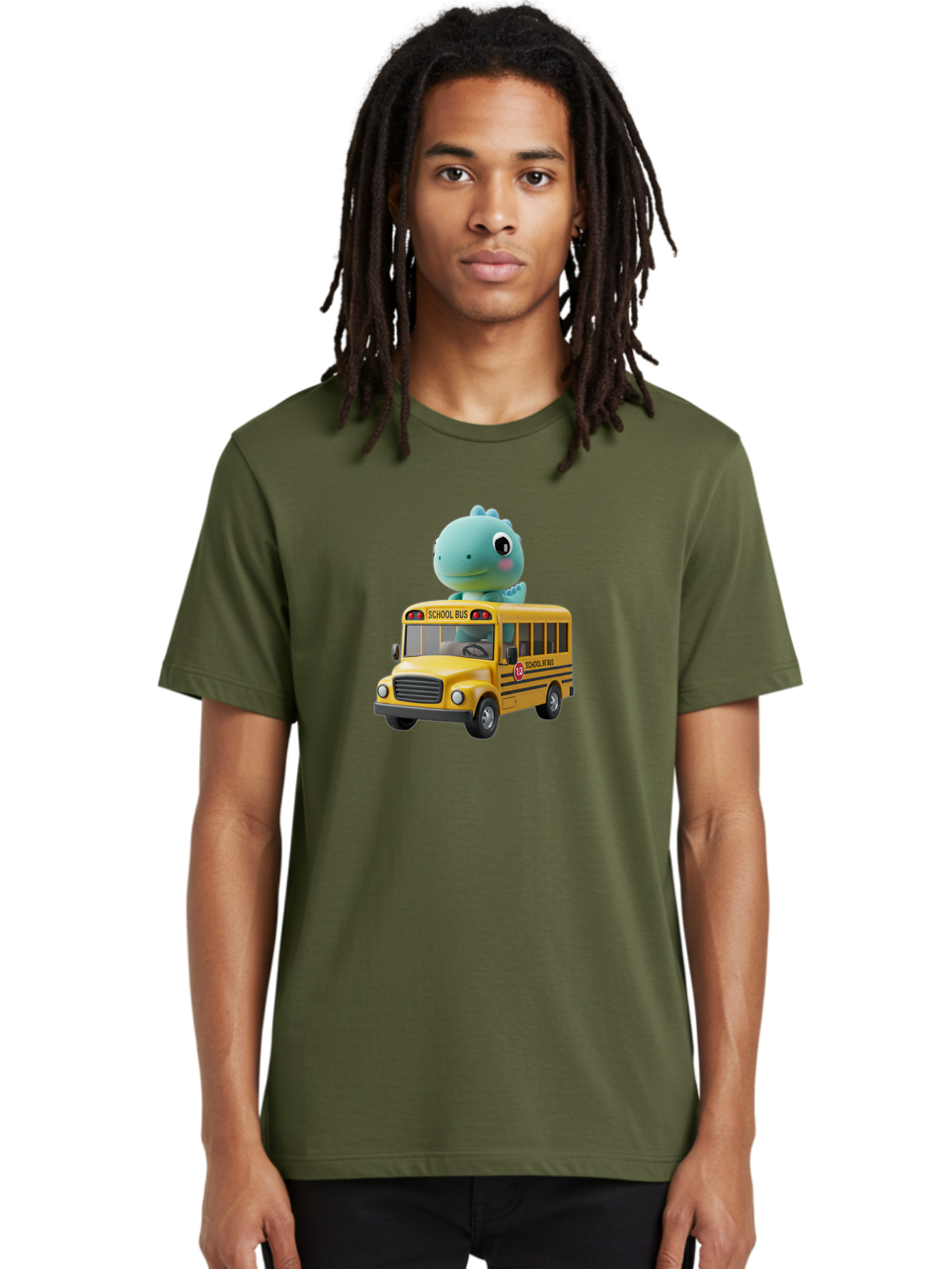 School-Bus-With-Monster Men'S Graphic Tee, 100% Cotton, Comfortable Casual Summer Wear, Machine Washable, Vintage Camera, Old Camera, Antique Camera, Black Camera, Classic Photography, Photography Equipment, Nostalgic Device, Film Camera, Bai349