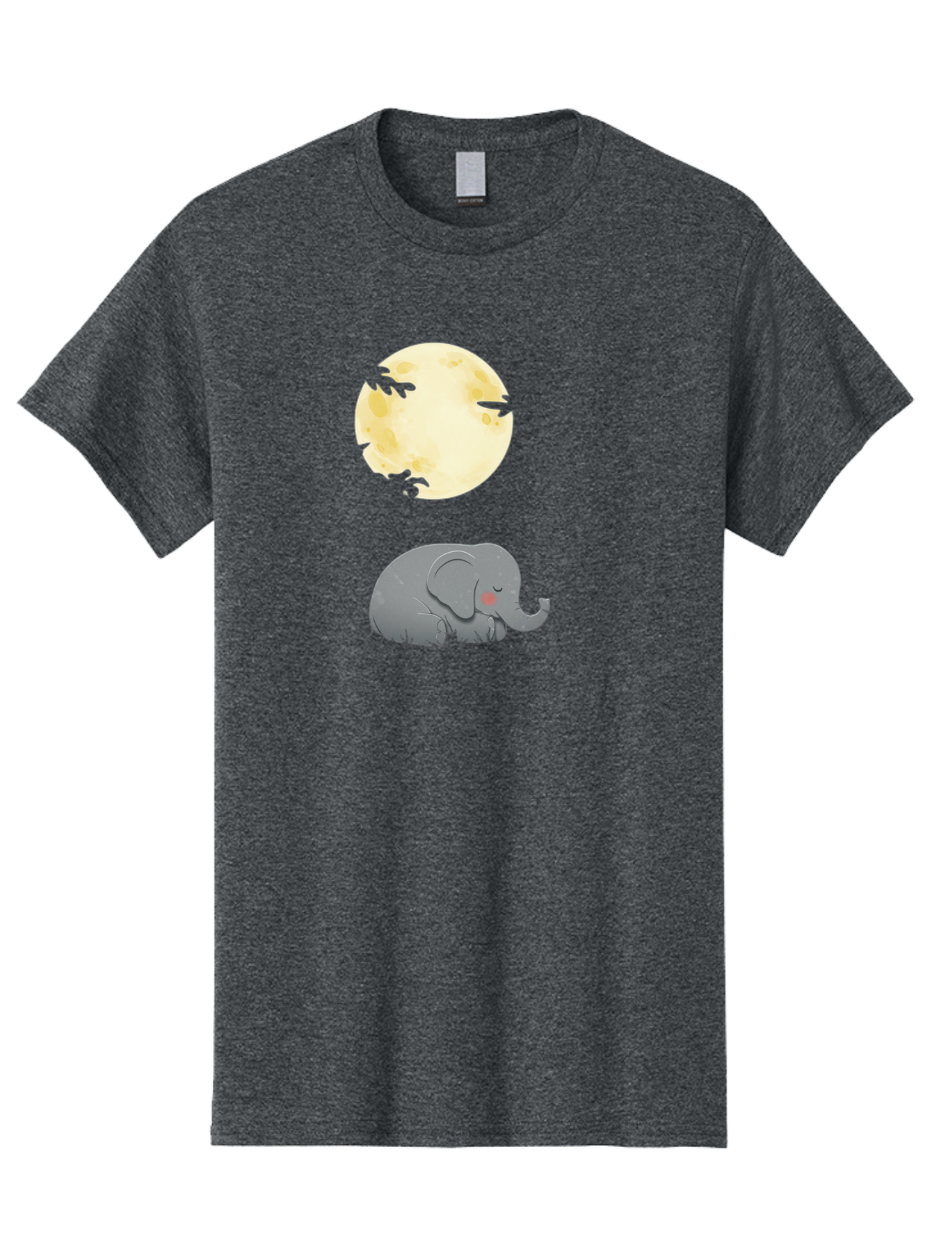 Sleeping-Elephant-1 Men'S Graphic Tee, 100% Cotton, Comfortable Casual Summer Wear, Machine Washable, Vintage Camera, Old Camera, Antique Camera, Black Camera, Classic Photography, Photography Equipment, Nostalgic Device, Film Camera, Bai360