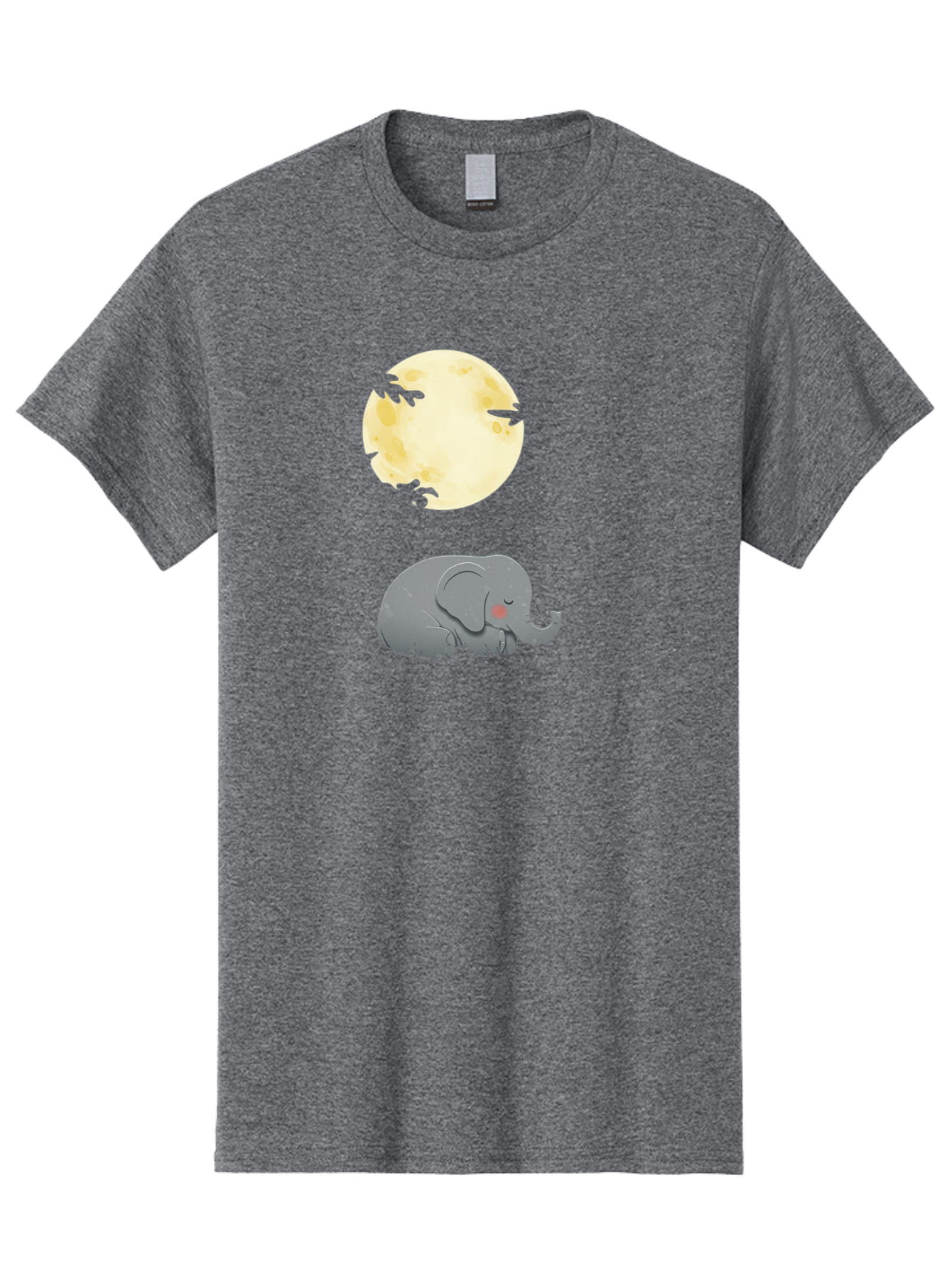 Sleeping-Elephant-1 Men'S Graphic Tee, 100% Cotton, Comfortable Casual Summer Wear, Machine Washable, Vintage Camera, Old Camera, Antique Camera, Black Camera, Classic Photography, Photography Equipment, Nostalgic Device, Film Camera, Bai360