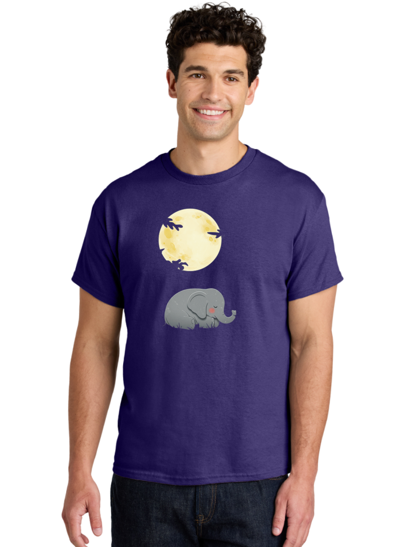 Sleeping-Elephant-1 Men'S Graphic Tee, 100% Cotton, Comfortable Casual Summer Wear, Machine Washable, Vintage Camera, Old Camera, Antique Camera, Black Camera, Classic Photography, Photography Equipment, Nostalgic Device, Film Camera, Bai360