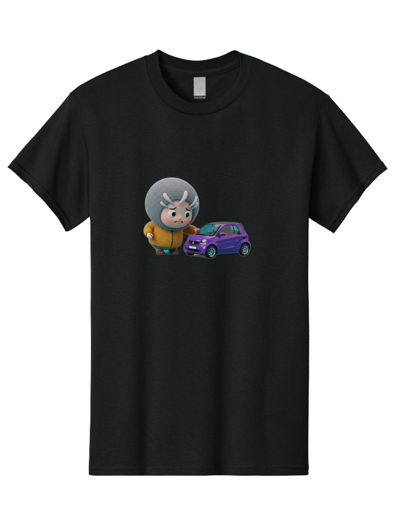 Smart-Car-Cartoon-Character Men'S Graphic Tee, 100% Cotton, Comfortable Casual Summer Wear, Machine Washable, Vintage Camera, Old Camera, Antique Camera, Black Camera, Classic Photography, Photography Equipment, Nostalgic Device, Film Camera, Bai365