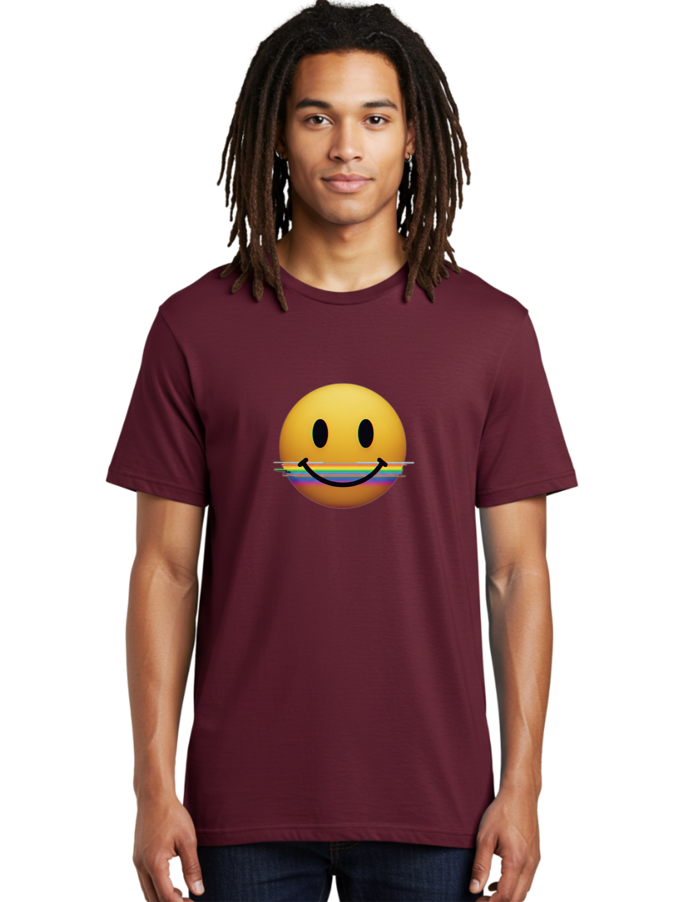 Smiley-Face-1 Men'S Graphic Tee, 100% Cotton, Comfortable Casual Summer Wear, Machine Washable, Vintage Camera, Old Camera, Antique Camera, Black Camera, Classic Photography, Photography Equipment, Nostalgic Device, Film Camera, Camera Art Bai371