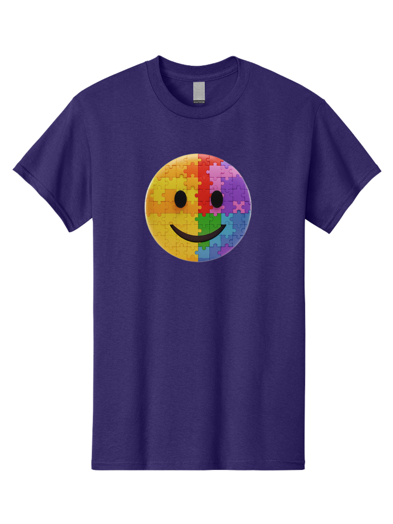 Smiley-Face-Jigsaw Men'S Graphic Tee, 100% Cotton, Comfortable Casual Summer Wear, Machine Washable, Vintage Camera, Old Camera, Antique Camera, Black Camera, Classic Photography, Photography Equipment, Nostalgic Device, Film Camera, Bai373