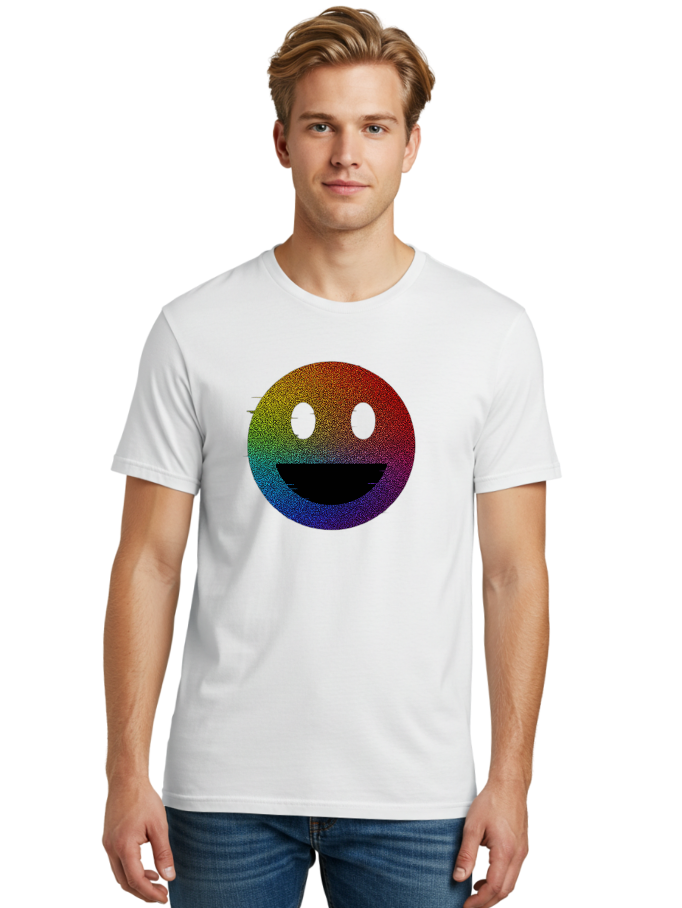 Smiley-Face Men'S Graphic Tee, 100% Cotton, Comfortable Casual Summer Wear, Machine Washable, Vintage Camera, Old Camera, Antique Camera, Black Camera, Classic Photography, Photography Equipment, Nostalgic Device, Film Camera, Camera Art Bai375