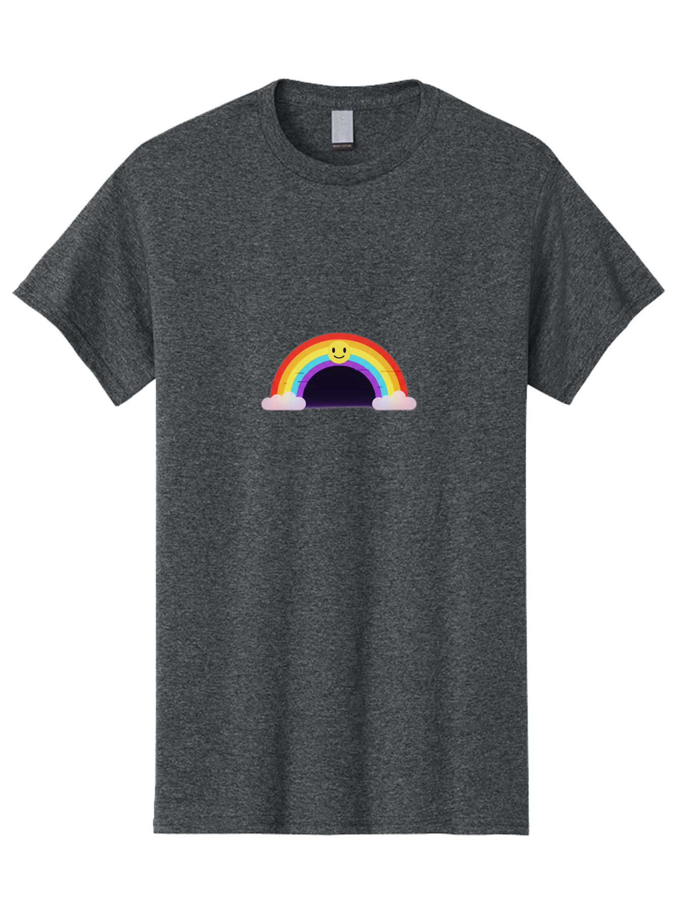 Smiley-Rainbow Men'S Graphic Tee, 100% Cotton, Comfortable Casual Summer Wear, Machine Washable, Vintage Camera, Old Camera, Antique Camera, Black Camera, Classic Photography, Photography Equipment, Nostalgic Device, Film Camera, Camera Art Bai379