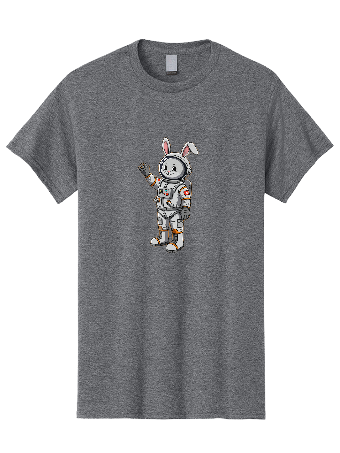 Space-Bunny-1 Men'S Graphic Tee, 100% Cotton, Comfortable Casual Summer Wear, Machine Washable, Vintage Camera, Old Camera, Antique Camera, Black Camera, Classic Photography, Photography Equipment, Nostalgic Device, Film Camera, Camera Art Bai392