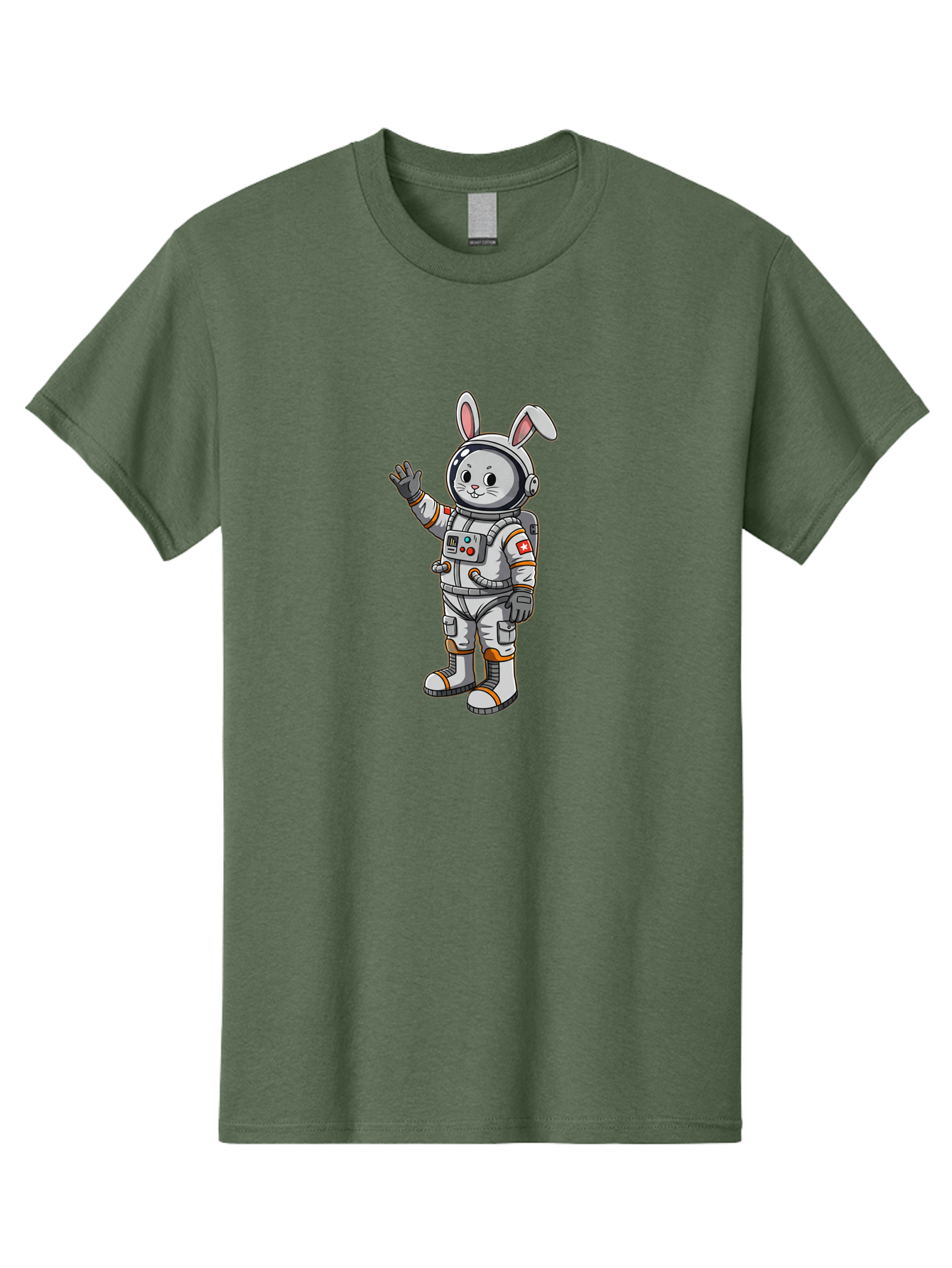 Space-Bunny-1 Men'S Graphic Tee, 100% Cotton, Comfortable Casual Summer Wear, Machine Washable, Vintage Camera, Old Camera, Antique Camera, Black Camera, Classic Photography, Photography Equipment, Nostalgic Device, Film Camera, Camera Art Bai392