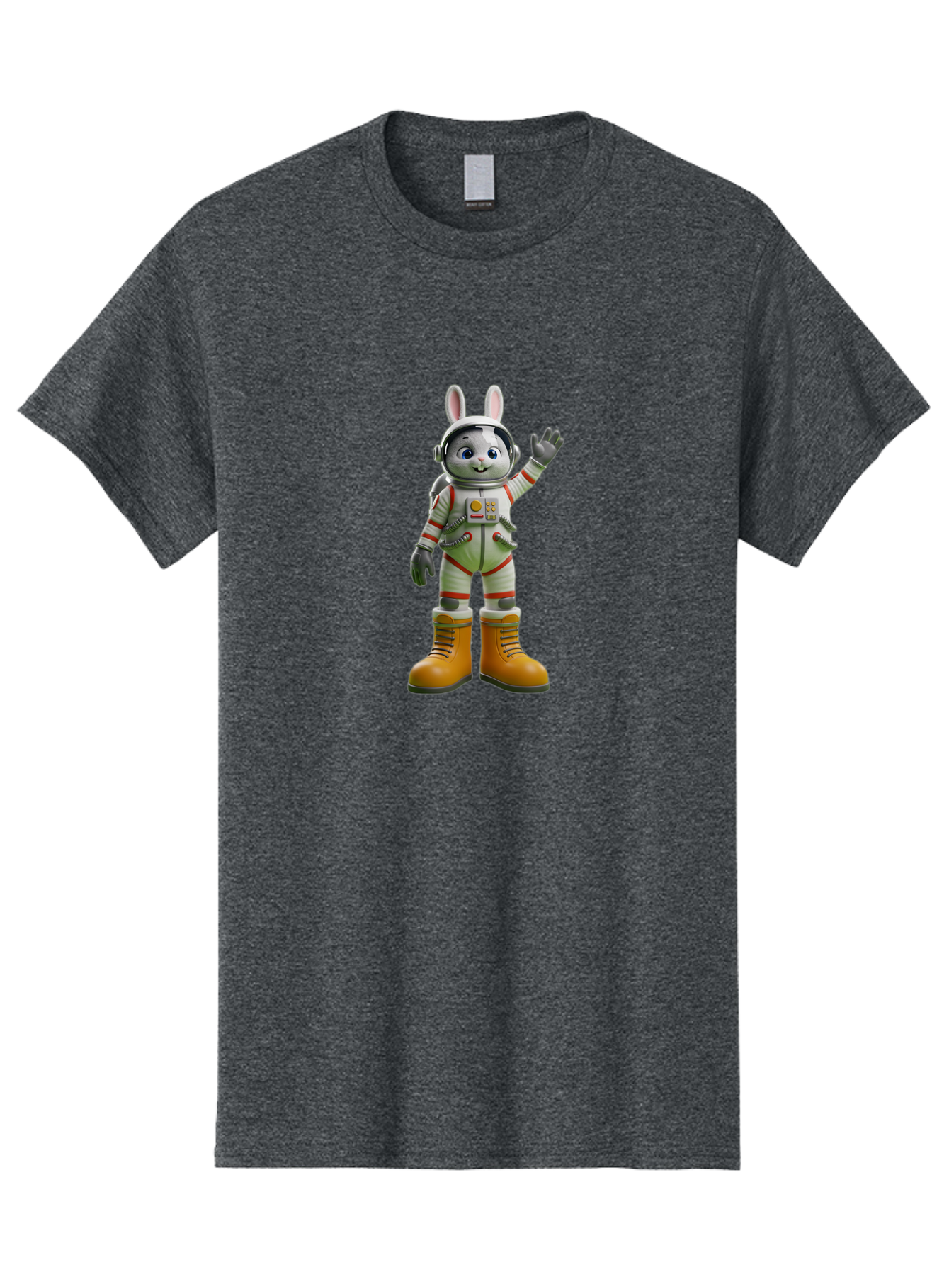 Space-Bunny-2 Men'S Graphic Tee, 100% Cotton, Comfortable Casual Summer Wear, Machine Washable, Vintage Camera, Old Camera, Antique Camera, Black Camera, Classic Photography, Photography Equipment, Nostalgic Device, Film Camera, Camera Art Bai399