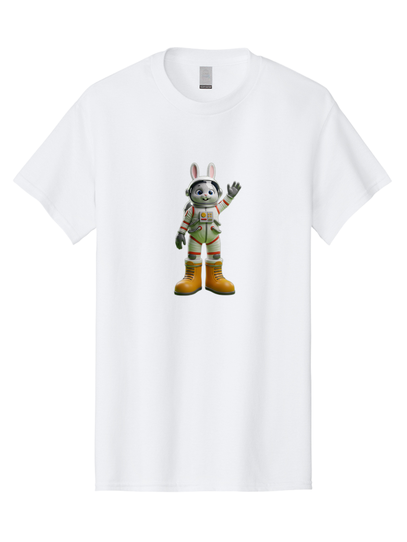 Space-Bunny-2 Men'S Graphic Tee, 100% Cotton, Comfortable Casual Summer Wear, Machine Washable, Vintage Camera, Old Camera, Antique Camera, Black Camera, Classic Photography, Photography Equipment, Nostalgic Device, Film Camera, Camera Art Bai399