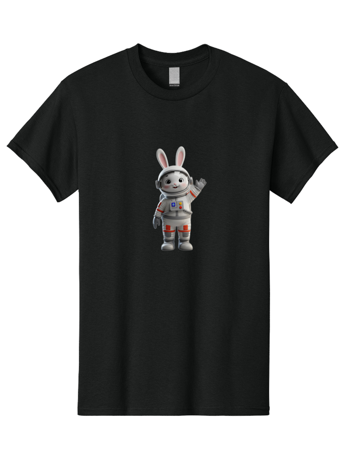 Space-Bunny-3 Men'S Graphic Tee, 100% Cotton, Comfortable Casual Summer Wear, Machine Washable, Vintage Camera, Old Camera, Antique Camera, Black Camera, Classic Photography, Photography Equipment, Nostalgic Device, Film Camera, Camera Art Bai400