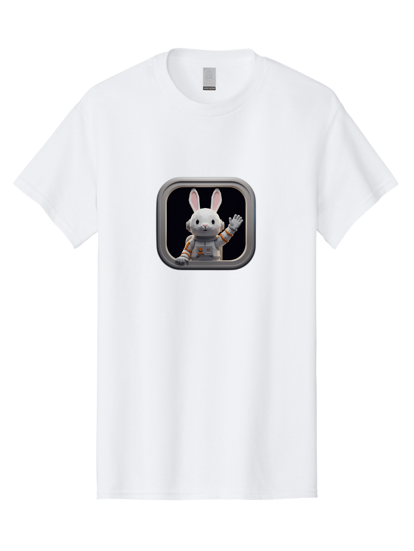 Space-Bunny-4 Men'S Graphic Tee, 100% Cotton, Comfortable Casual Summer Wear, Machine Washable, Vintage Camera, Old Camera, Antique Camera, Black Camera, Classic Photography, Photography Equipment, Nostalgic Device, Film Camera, Camera Art Bai401