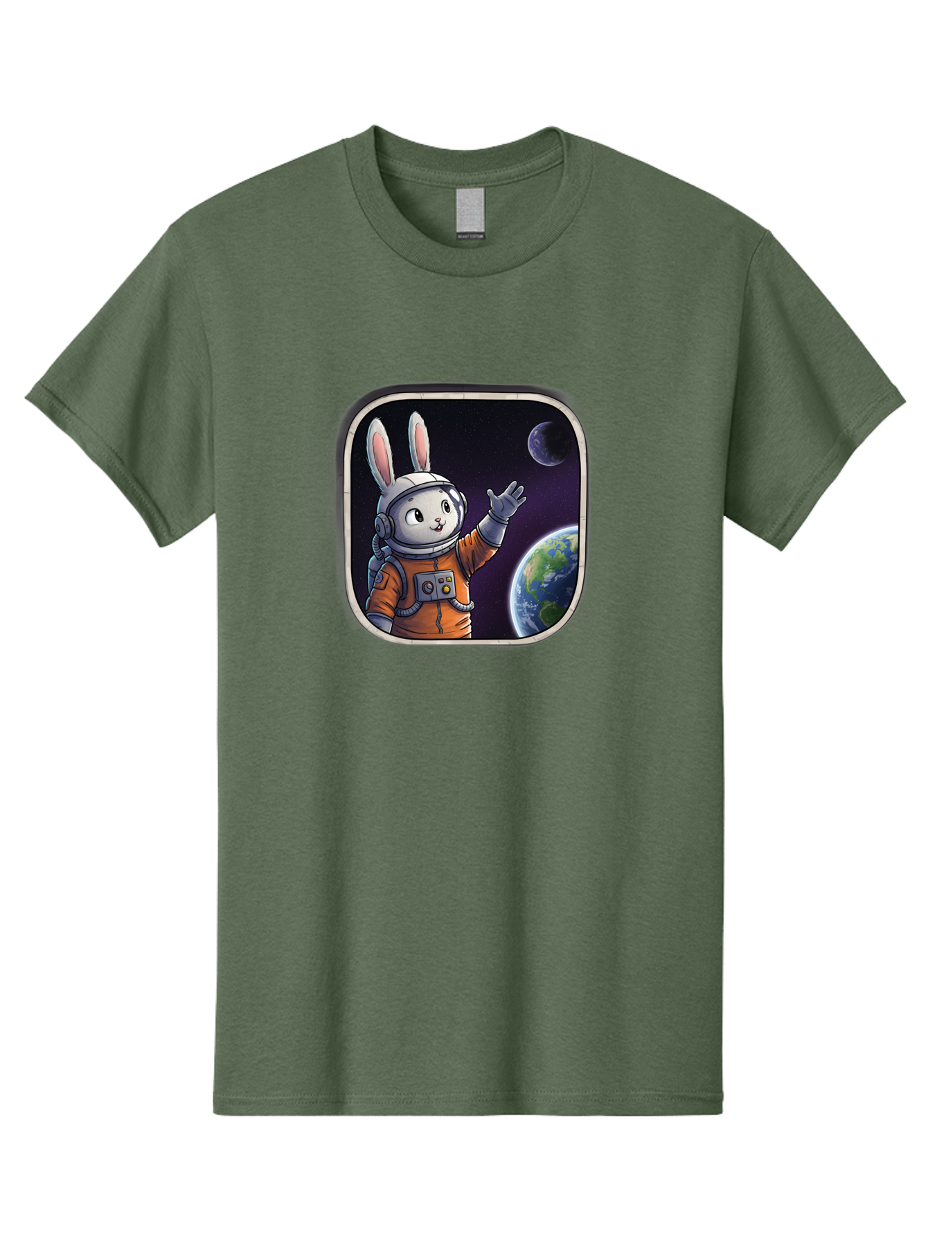 Space-Bunny-8 Men'S Graphic Tee, 100% Cotton, Comfortable Casual Summer Wear, Machine Washable, Vintage Camera, Old Camera, Antique Camera, Black Camera, Classic Photography, Photography Equipment, Nostalgic Device, Film Camera, Camera Art Bai405