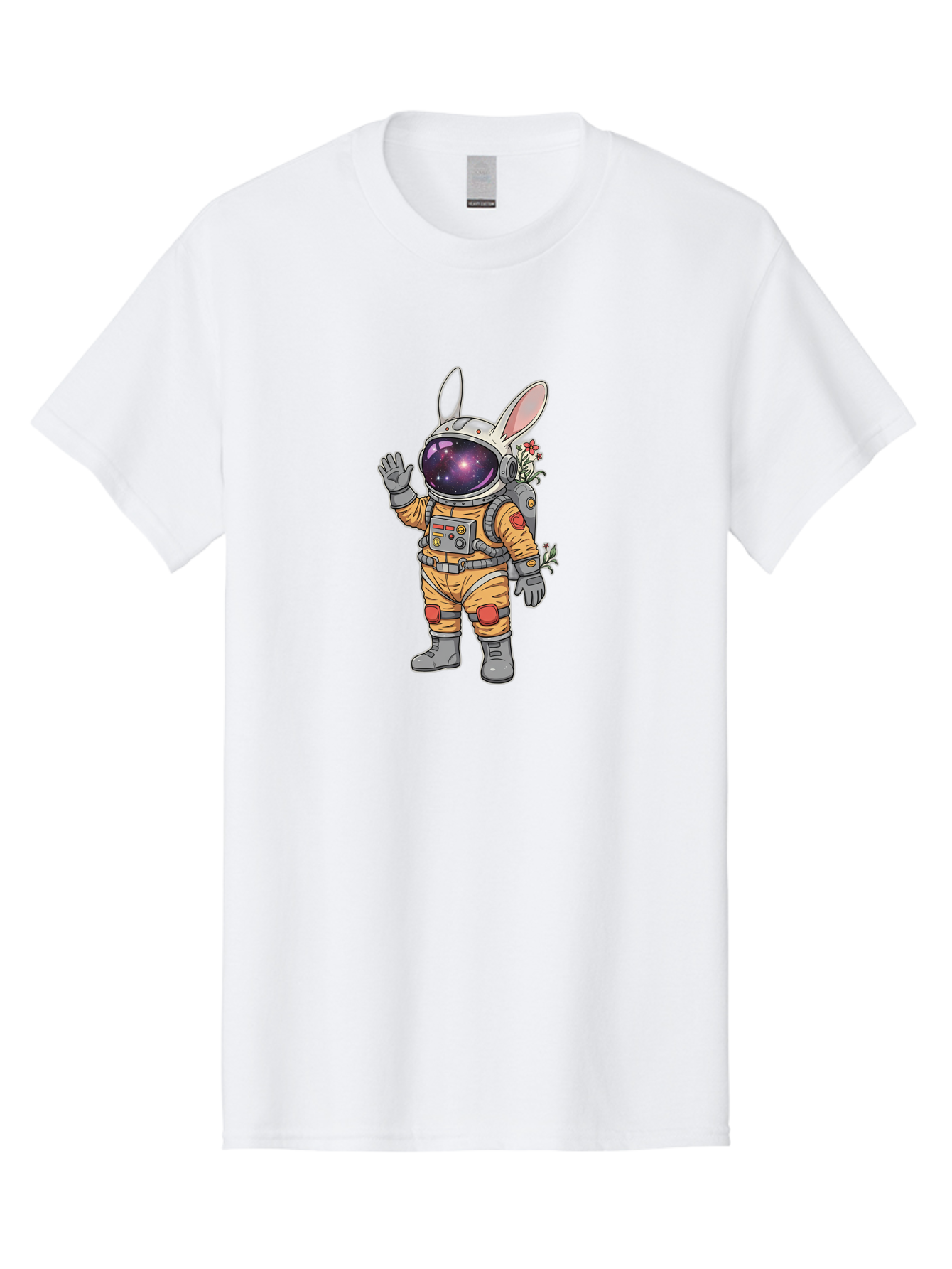 Space-Bunny-Astronaut-1 Men'S Graphic Tee, 100% Cotton, Comfortable Casual Summer Wear, Machine Washable, Vintage Camera, Old Camera, Antique Camera, Black Camera, Classic Photography, Photography Equipment, Nostalgic Device, Film Camera, Bai407