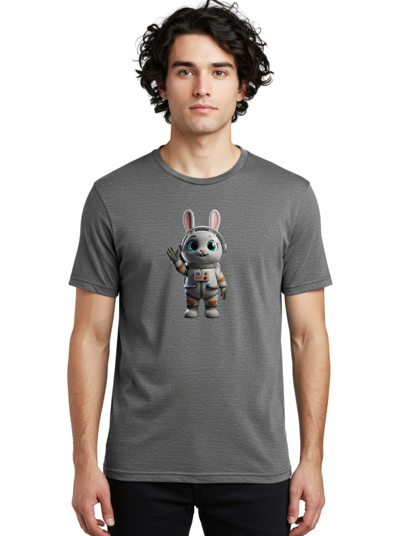 Space-Bunny Men'S Graphic Tee, 100% Cotton, Comfortable Casual Summer Wear, Machine Washable, Vintage Camera, Old Camera, Antique Camera, Black Camera, Classic Photography, Photography Equipment, Nostalgic Device, Film Camera, Camera Art Bai411