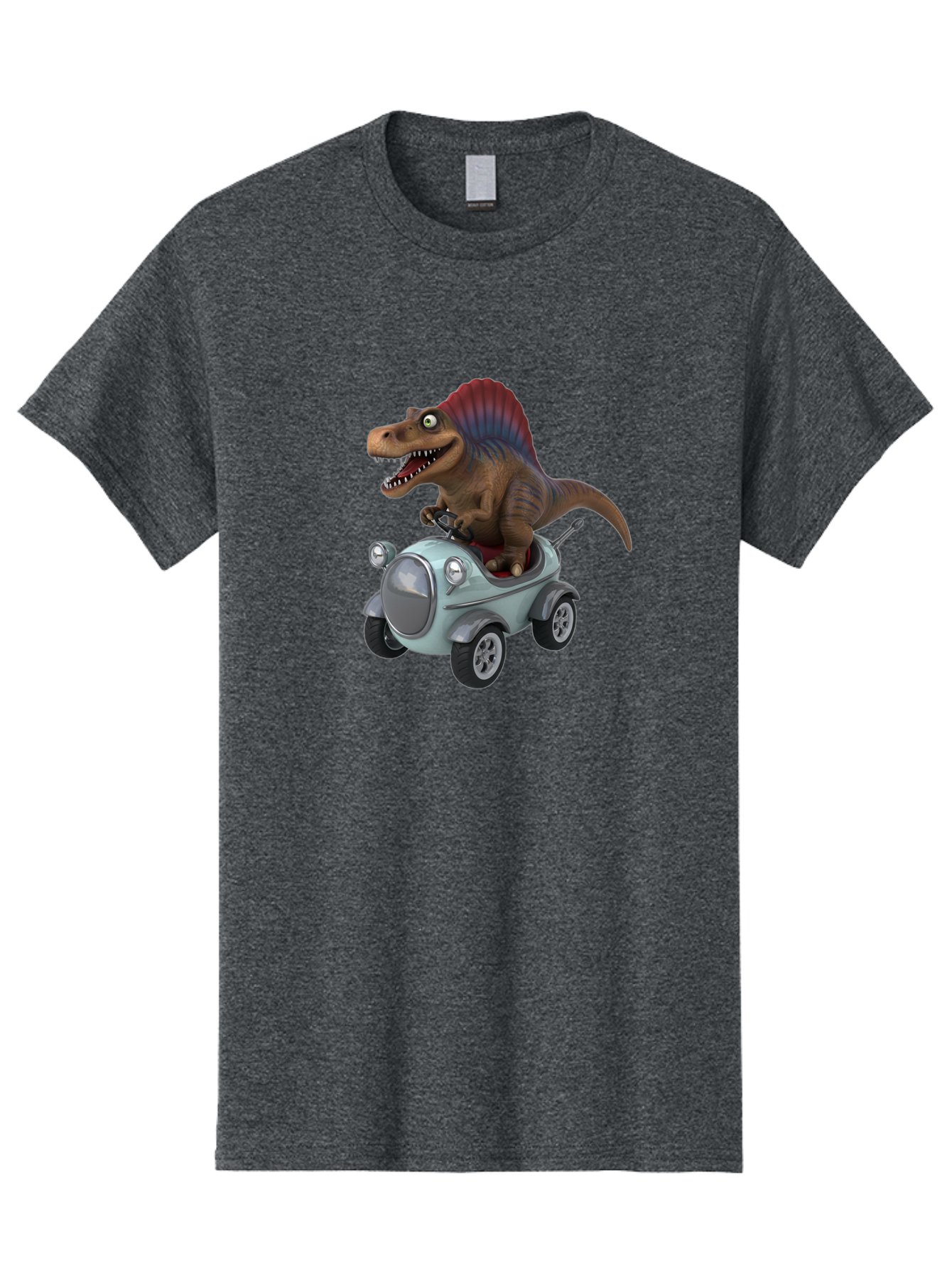 Spinosaurus-Driving-A-Car Men'S Graphic Tee, 100% Cotton, Comfortable Casual Summer Wear, Machine Washable, Vintage Camera, Old Camera, Antique Camera, Black Camera, Classic Photography, Photography Equipment, Nostalgic Device, Film Camera, Bai413