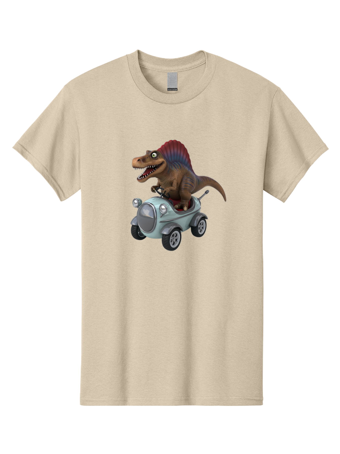 Spinosaurus-Driving-A-Car Men'S Graphic Tee, 100% Cotton, Comfortable Casual Summer Wear, Machine Washable, Vintage Camera, Old Camera, Antique Camera, Black Camera, Classic Photography, Photography Equipment, Nostalgic Device, Film Camera, Bai413