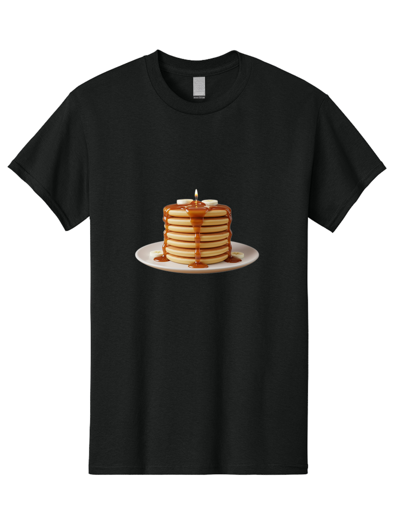 Stack-Of-Pancakes Men'S Graphic Tee, 100% Cotton, Comfortable Casual Summer Wear, Machine Washable, Vintage Camera, Old Camera, Antique Camera, Black Camera, Classic Photography, Photography Equipment, Nostalgic Device, Film Camera, Camera Art Bai415