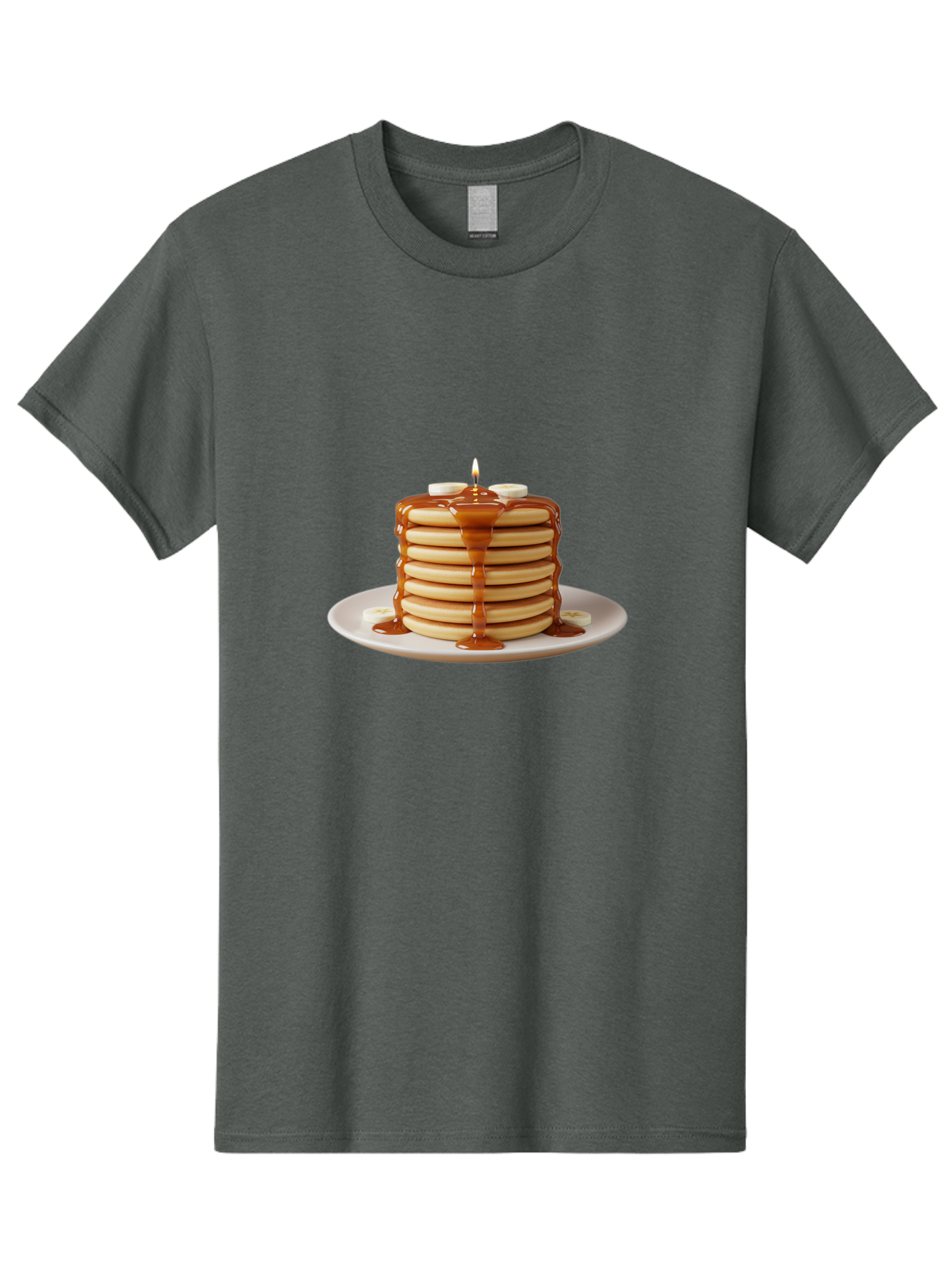 Stack-Of-Pancakes Men'S Graphic Tee, 100% Cotton, Comfortable Casual Summer Wear, Machine Washable, Vintage Camera, Old Camera, Antique Camera, Black Camera, Classic Photography, Photography Equipment, Nostalgic Device, Film Camera, Camera Art Bai415
