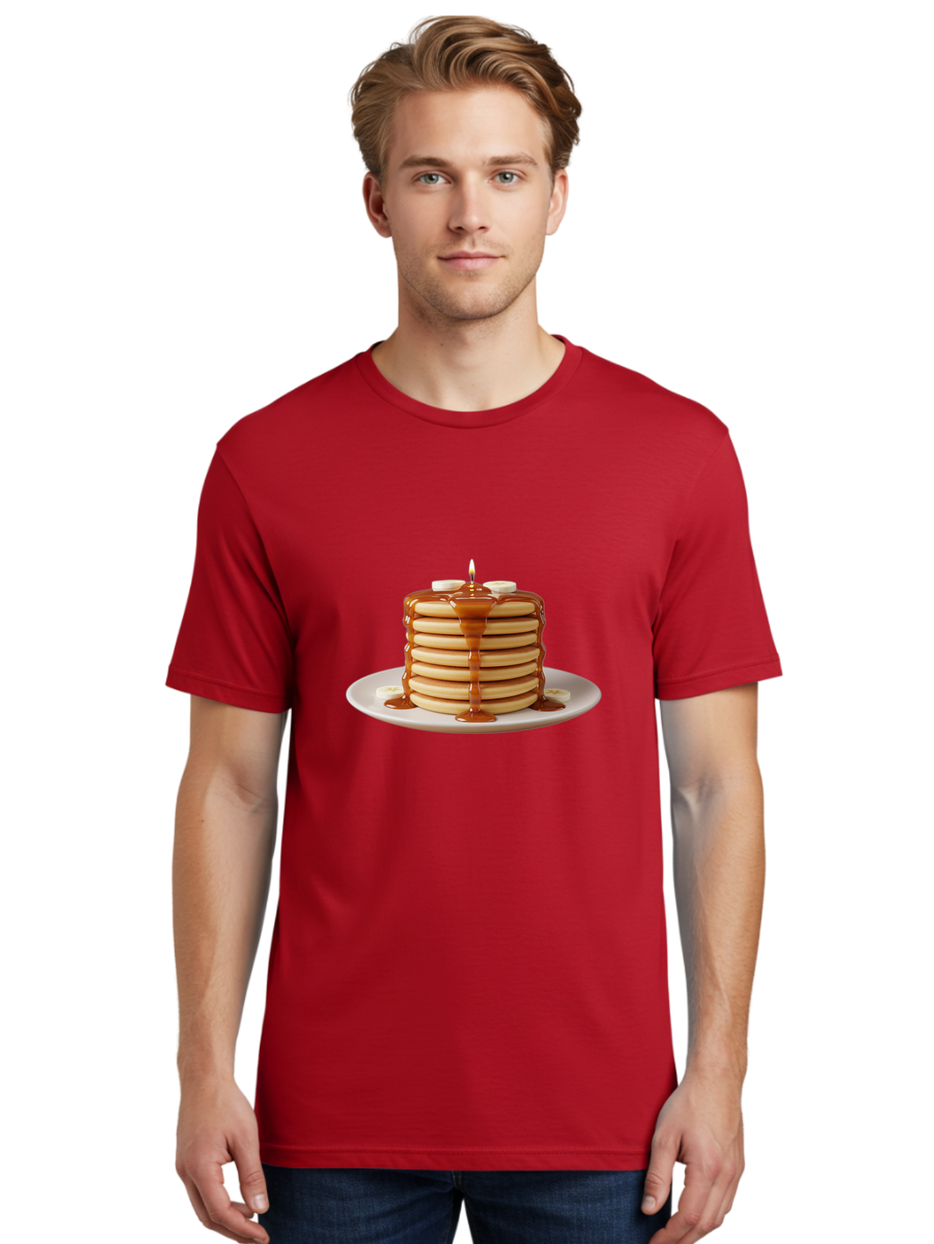 Stack-Of-Pancakes Men'S Graphic Tee, 100% Cotton, Comfortable Casual Summer Wear, Machine Washable, Vintage Camera, Old Camera, Antique Camera, Black Camera, Classic Photography, Photography Equipment, Nostalgic Device, Film Camera, Camera Art Bai415
