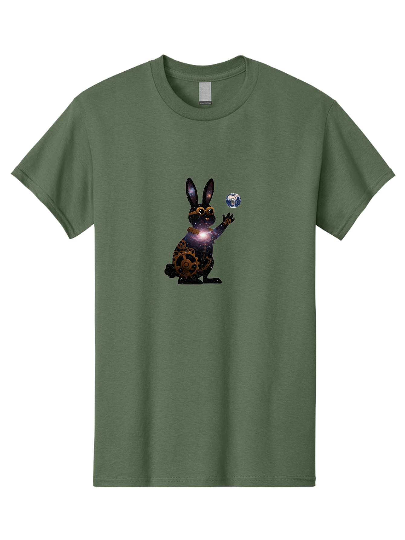 Steampunk-Rabbit Men'S Graphic Tee, 100% Cotton, Comfortable Casual Summer Wear, Machine Washable, Vintage Camera, Old Camera, Antique Camera, Black Camera, Classic Photography, Photography Equipment, Nostalgic Device, Film Camera, Camera Art Bai425