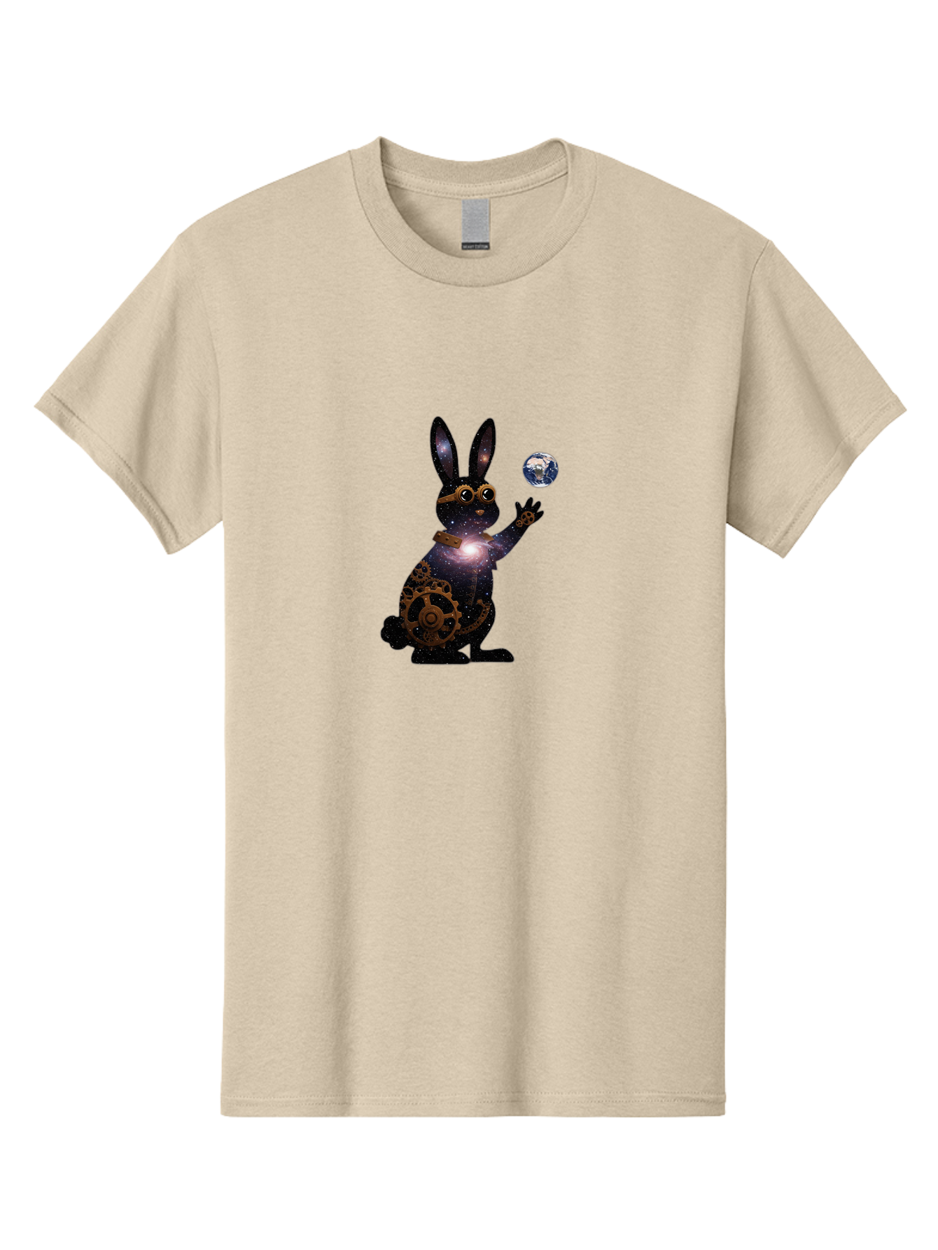 Steampunk-Rabbit Men'S Graphic Tee, 100% Cotton, Comfortable Casual Summer Wear, Machine Washable, Vintage Camera, Old Camera, Antique Camera, Black Camera, Classic Photography, Photography Equipment, Nostalgic Device, Film Camera, Camera Art Bai425