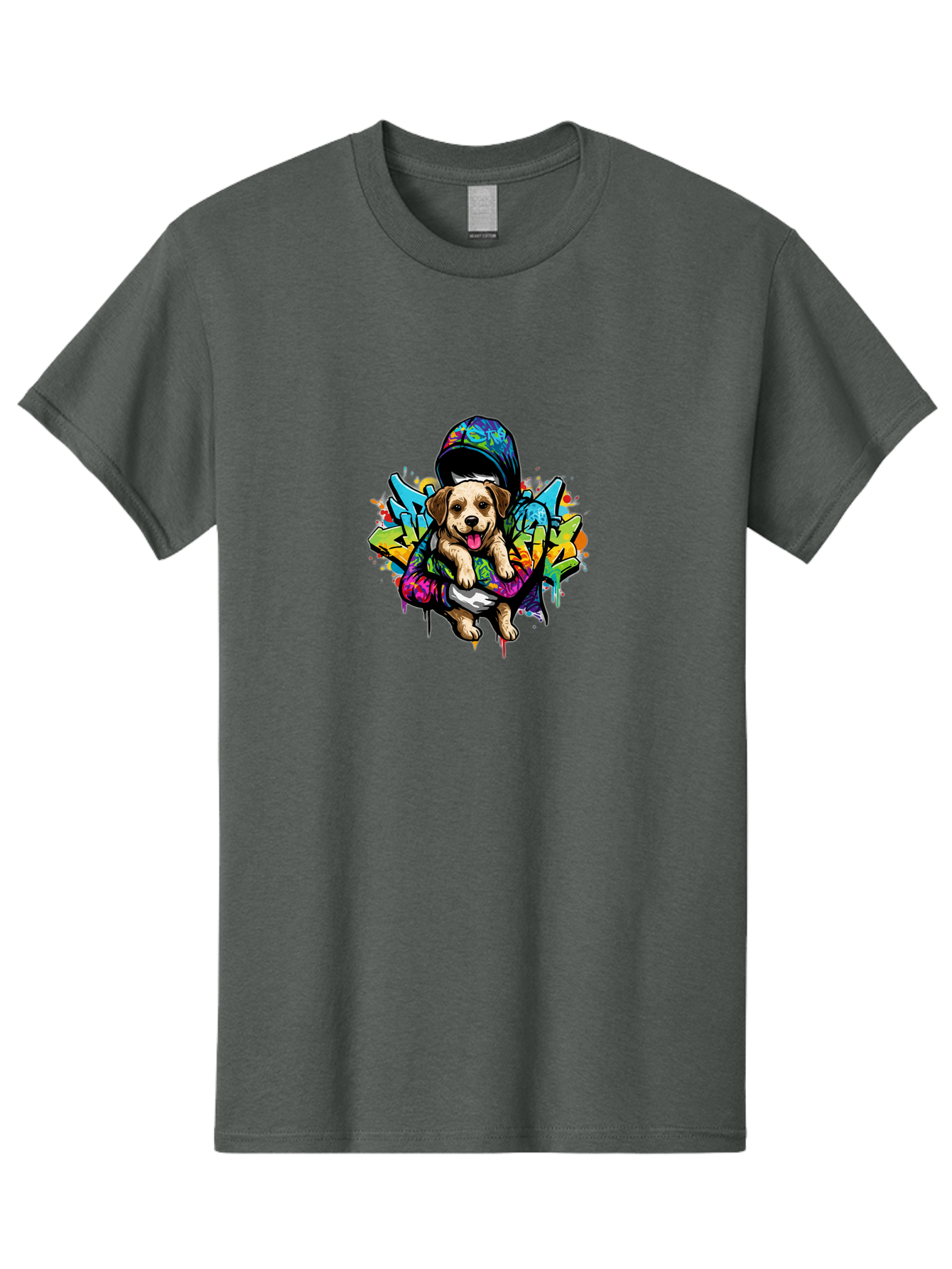 Street-Dog Men'S Graphic Tee, 100% Cotton, Comfortable Casual Summer Wear, Machine Washable, Vintage Camera, Old Camera, Antique Camera, Black Camera, Classic Photography, Photography Equipment, Nostalgic Device, Film Camera, Camera Art Bai428