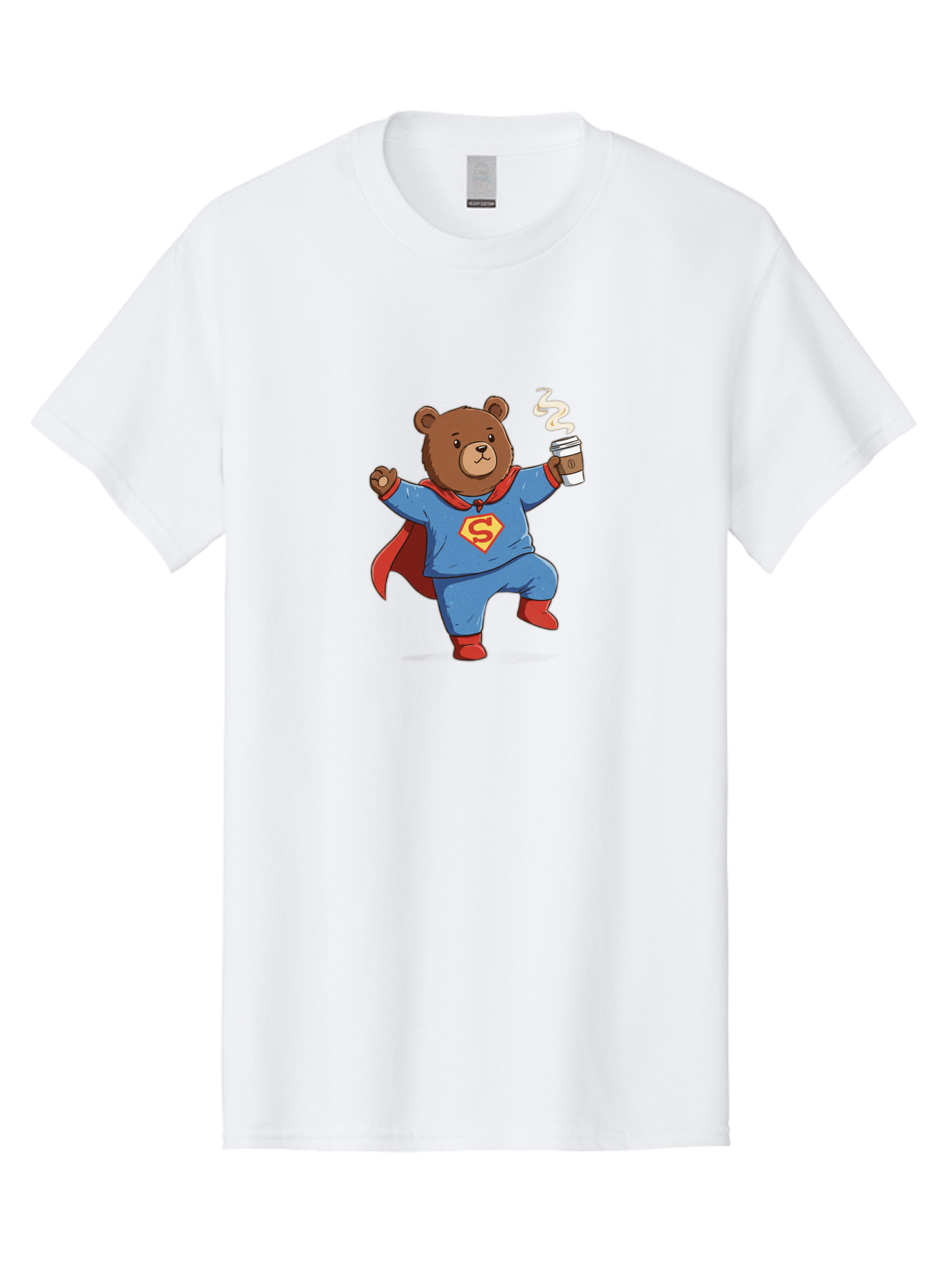 Super-Bear Men'S Graphic Tee, 100% Cotton, Comfortable Casual Summer Wear, Machine Washable, Vintage Camera, Old Camera, Antique Camera, Black Camera, Classic Photography, Photography Equipment, Nostalgic Device, Film Camera, Camera Art Bai432