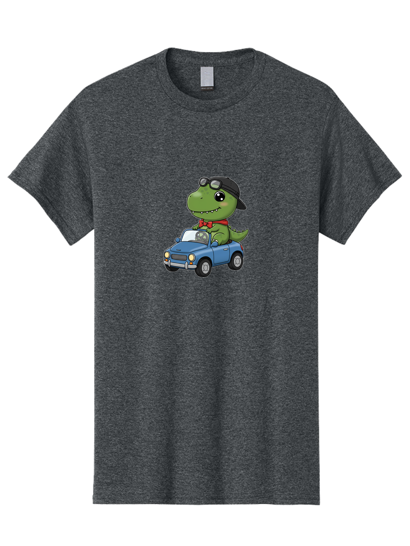 T-Rex-Driving-Car Men'S Graphic Tee, 100% Cotton, Comfortable Casual Summer Wear, Machine Washable, Vintage Camera, Old Camera, Antique Camera, Black Camera, Classic Photography, Photography Equipment, Nostalgic Device, Film Camera, Camera Art Bai435